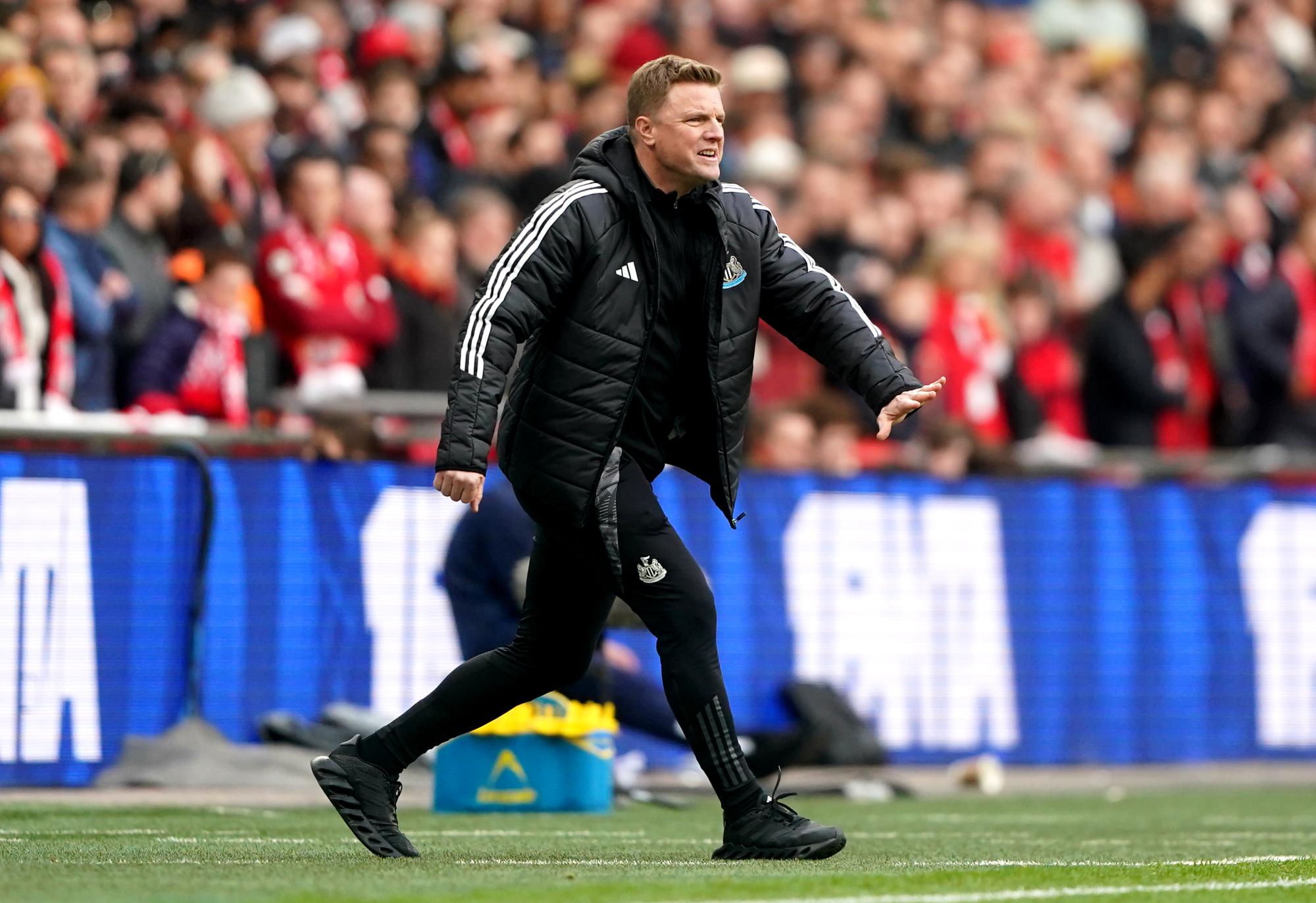 Premier League : Eddie Howe de retour sur le banc de Newcastle après sa pneumonie