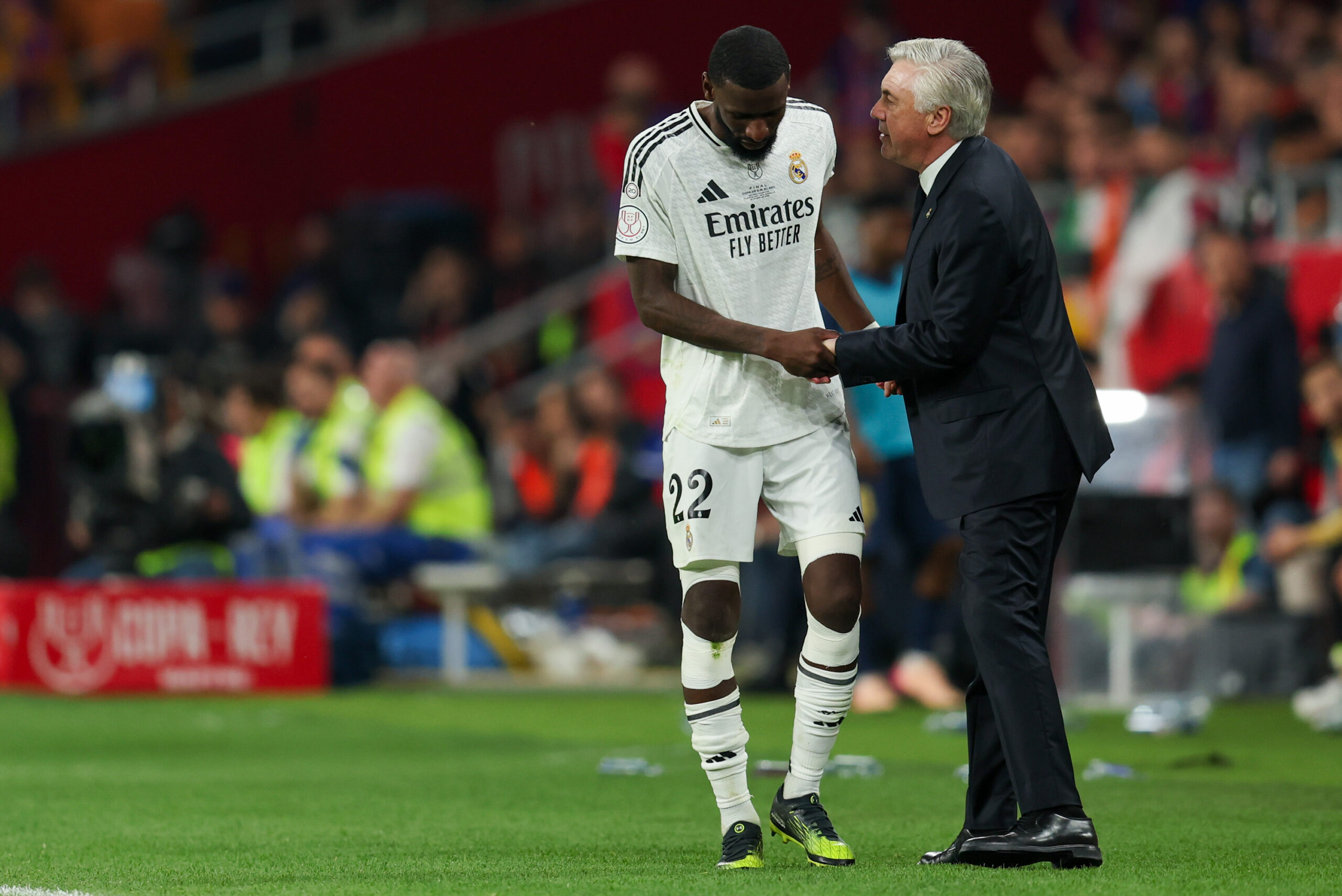 FC Barcelone-Real Madrid en finale de Coupe du Roi : Antonio Rüdiger s'excuse après son pétage de plomb à la fin du Clásico