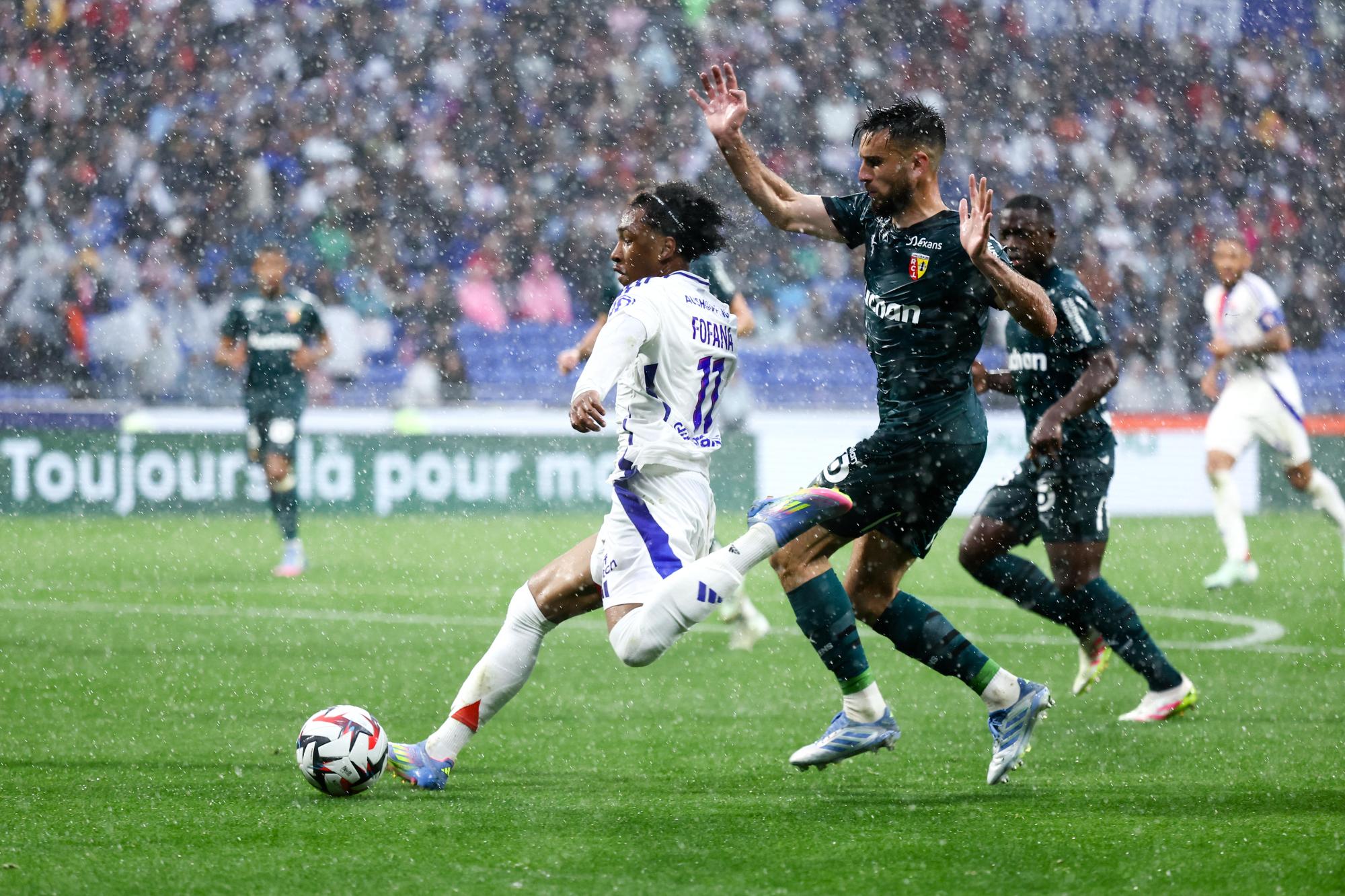 Lens fait tomber la grêle sur Lyon