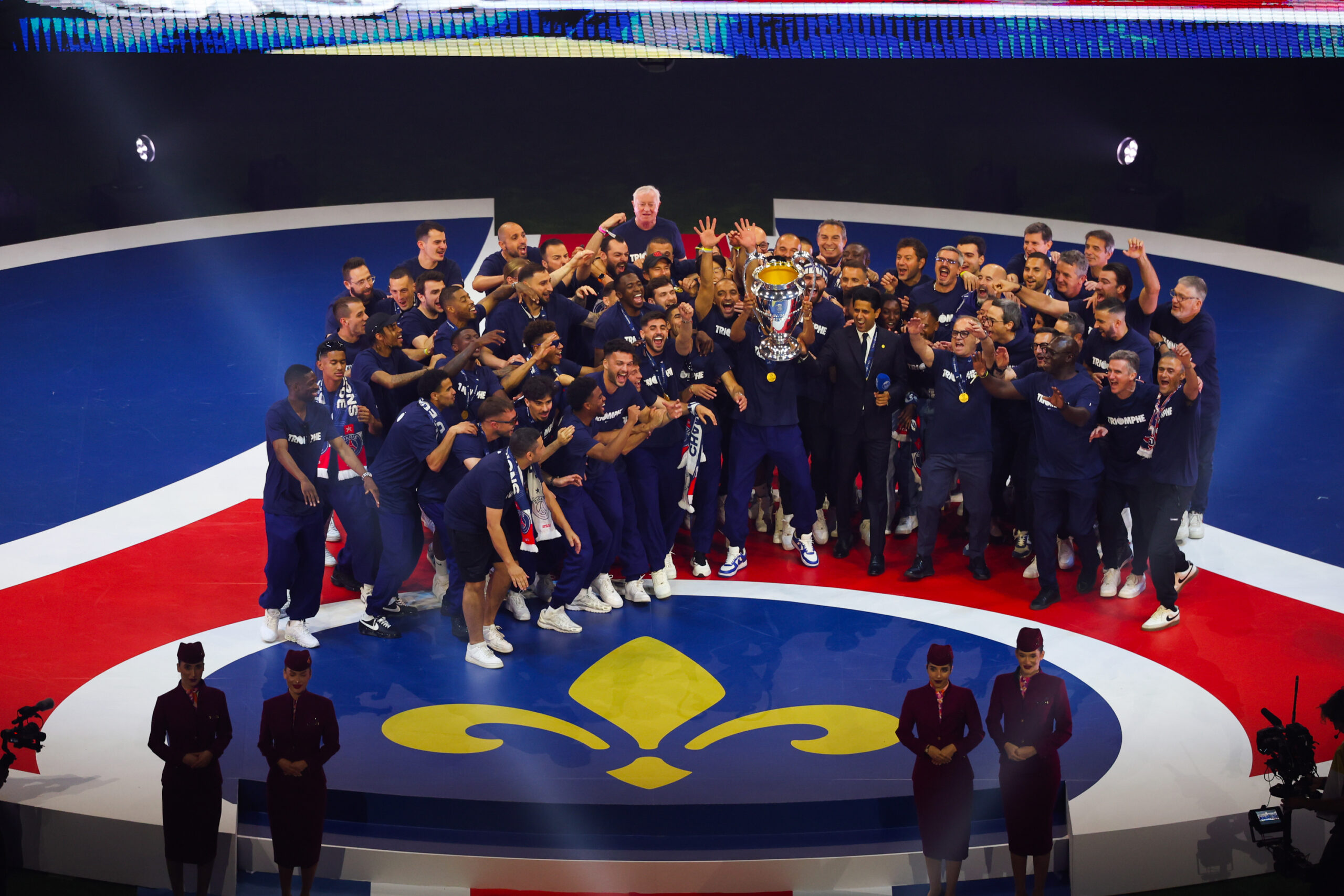 Ligue des champions : L'accueil triomphal des champions d'Europe du PSG au Parc des Princes