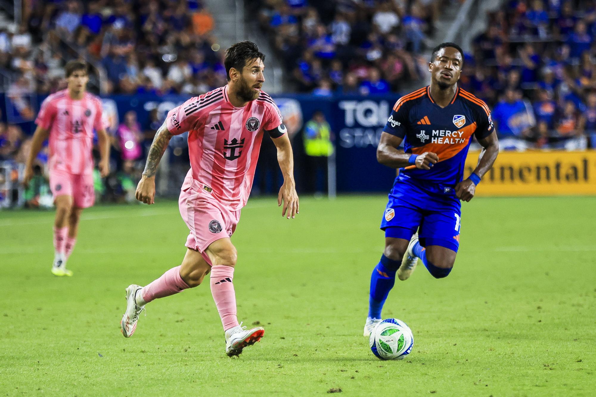 L'Inter Miami de Lionel Messi chute lourdement après cinq victoires de rang