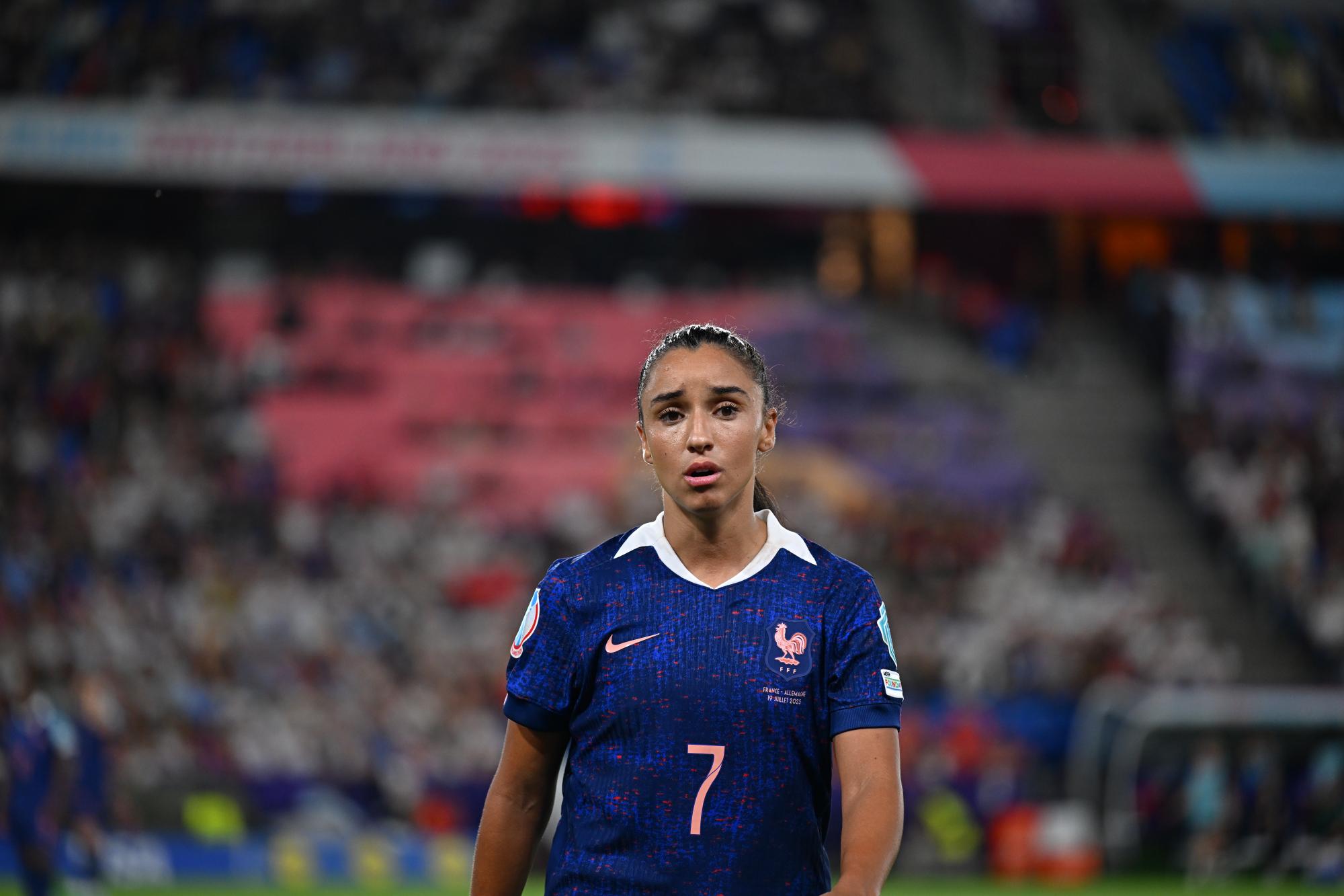 Sakina Karchaoui, après la défaite de la France : «/C'est injuste, mais que voulez-vous que je vous dise ?/»