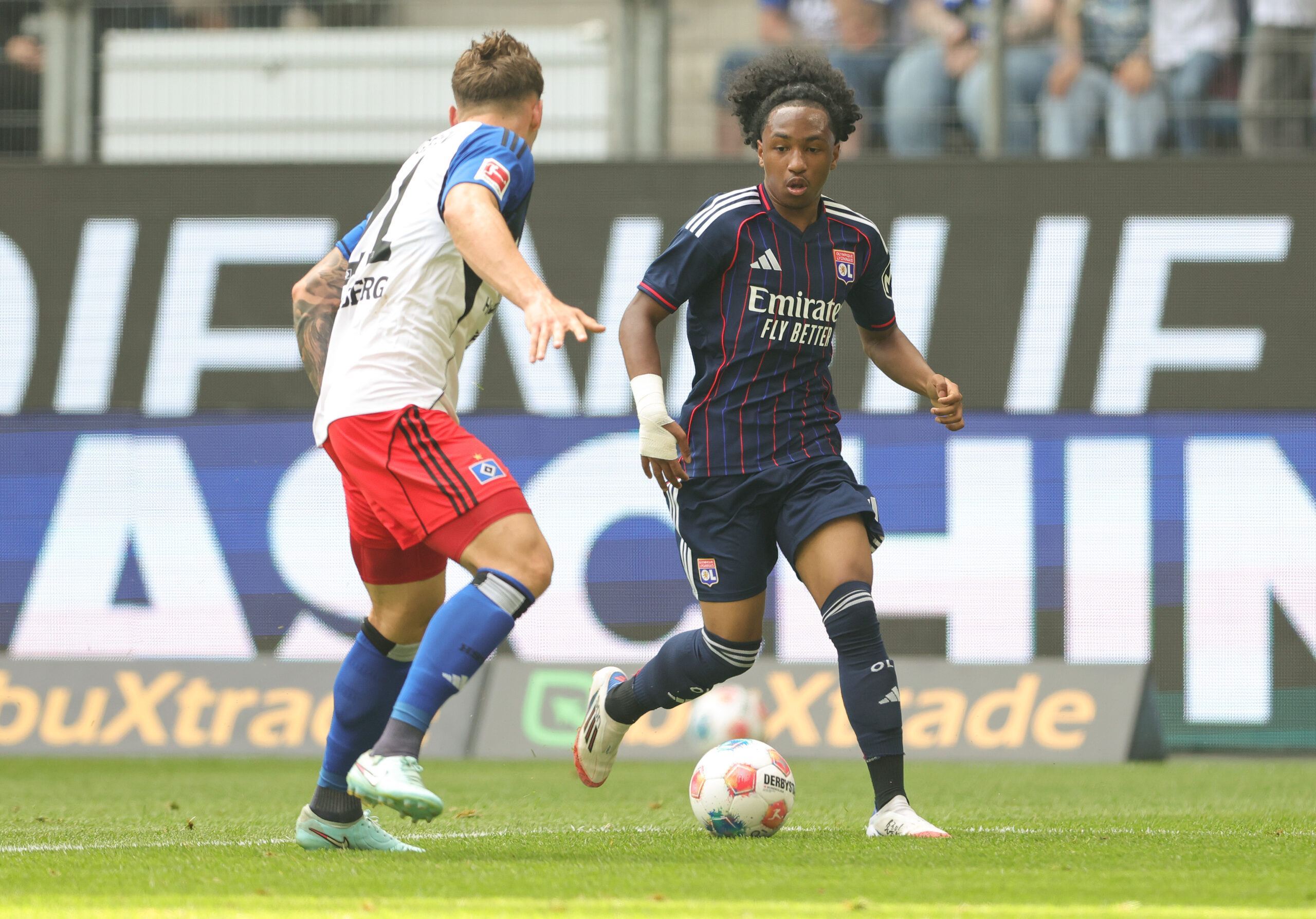 L'Olympique lyonnais écrase Hambourg en amical