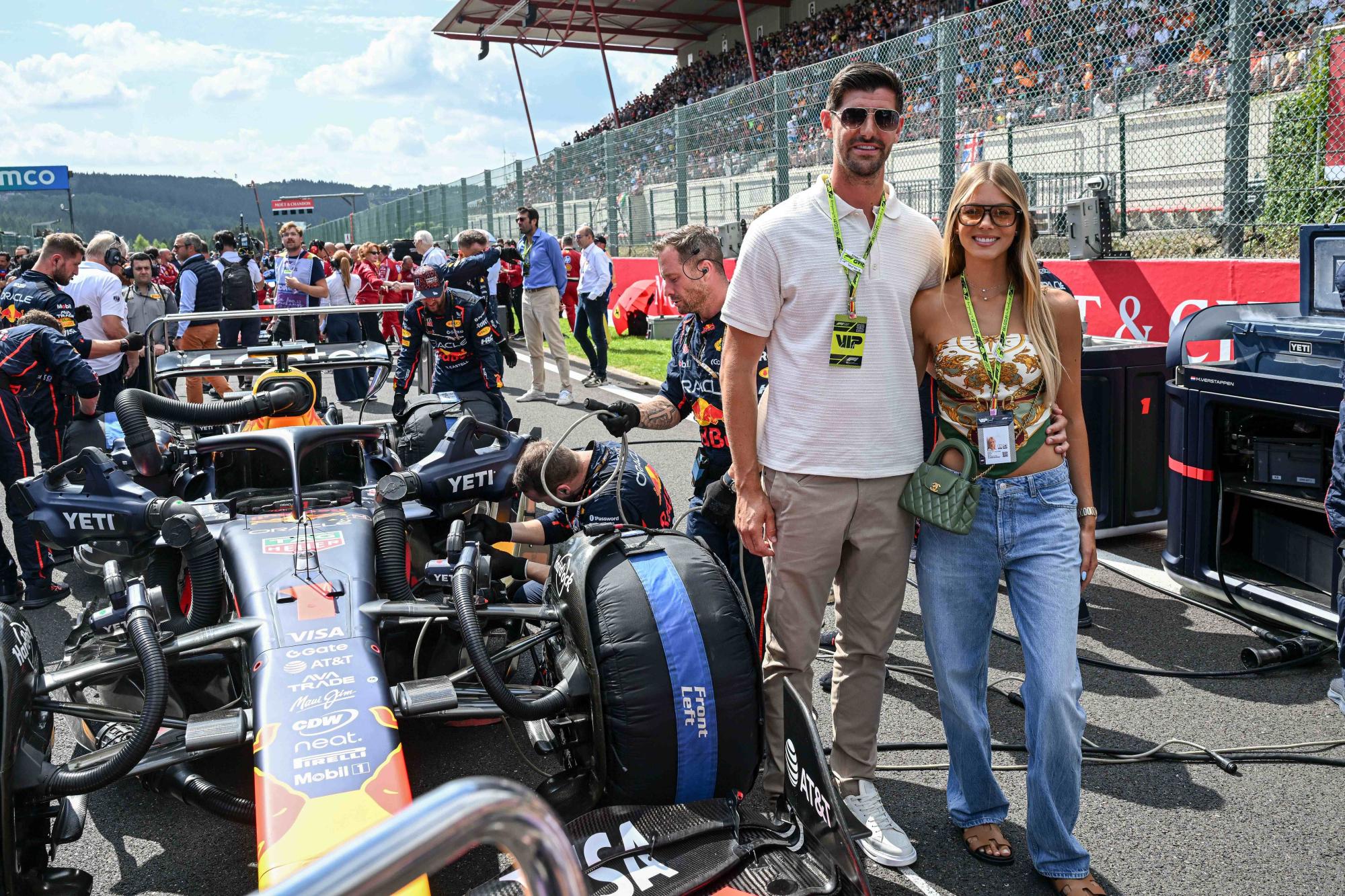 Thibaut Courtois a déjà pensé à sa reconversion dans le sport automobile