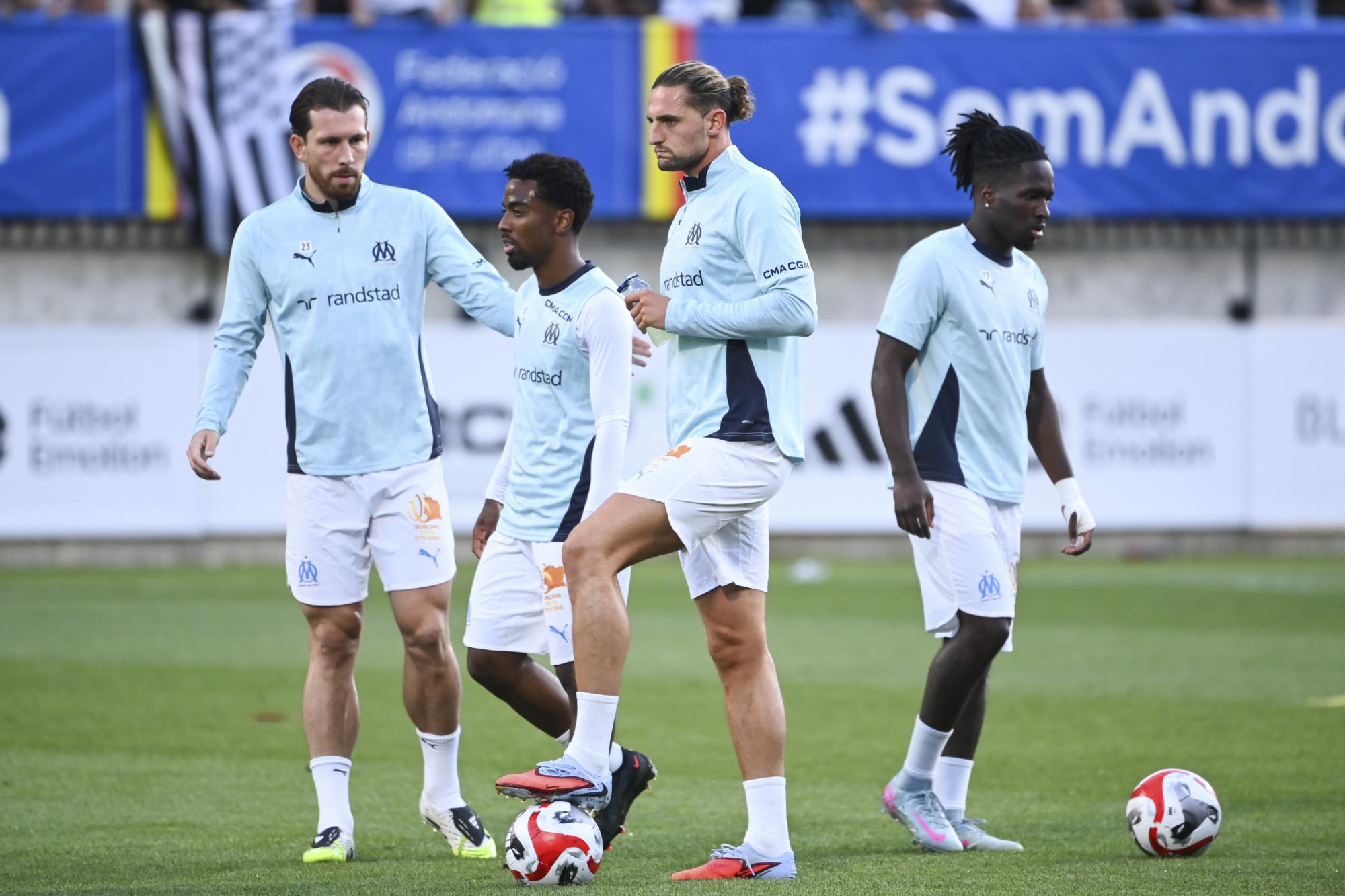 Mercato : Pierre-Emile Höjbjerg (Olympique de Marseille) très content de l'arrivée d'Angel Gomes