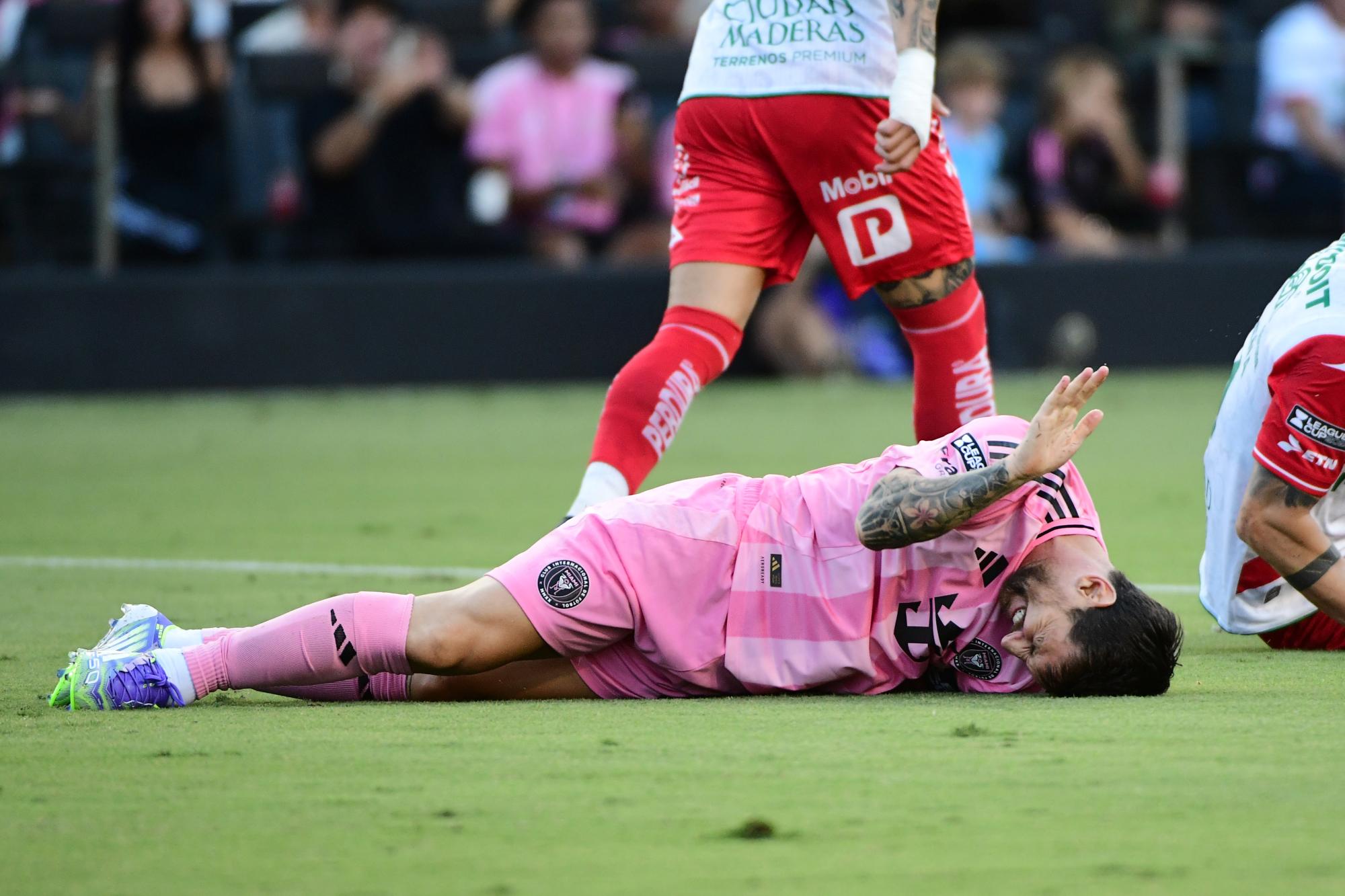 Lionel Messi touché à la cuisse, l'Inter Miami se veut rassurant