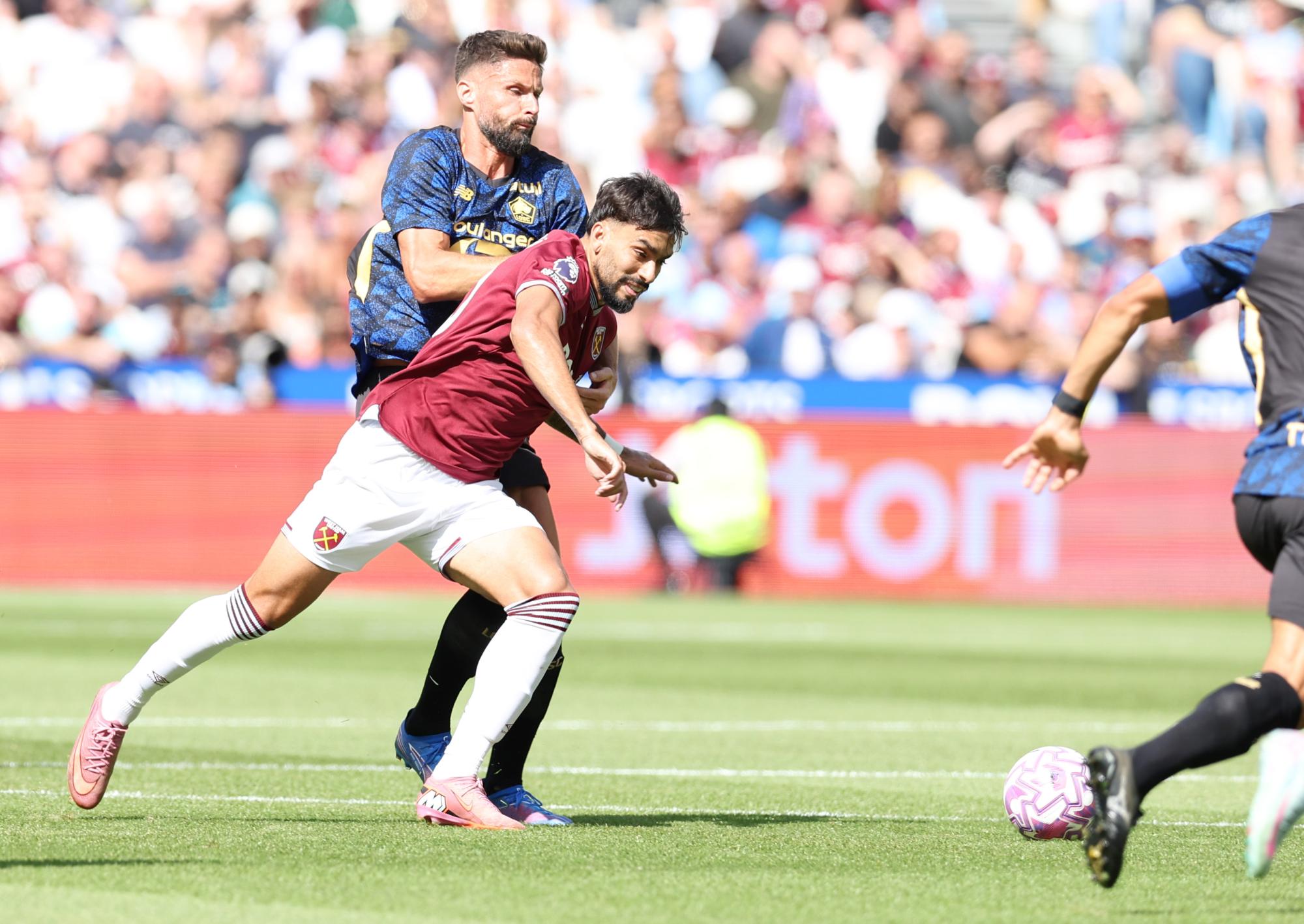 Lille bute sur West Ham malgré un bijou d'Olivier Giroud