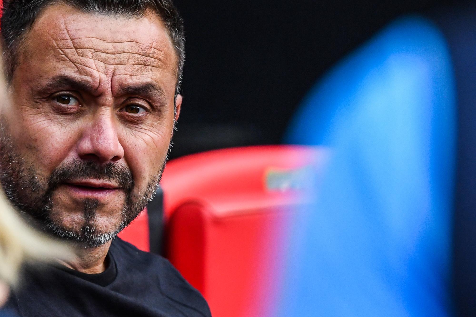 Ligue 1 : en colère, Roberto De Zerbi épargne Adrien Rabiot après la défaite de Marseille à Rennes