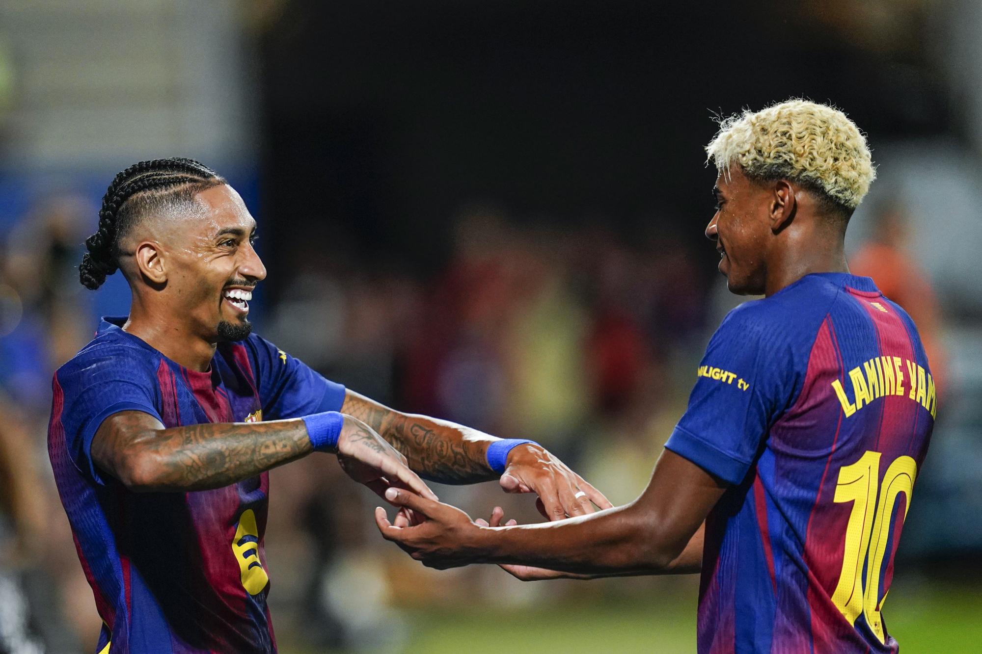 Liga : à onze contre neuf, Barcelone domine très facilement Majorque lors de la première journée