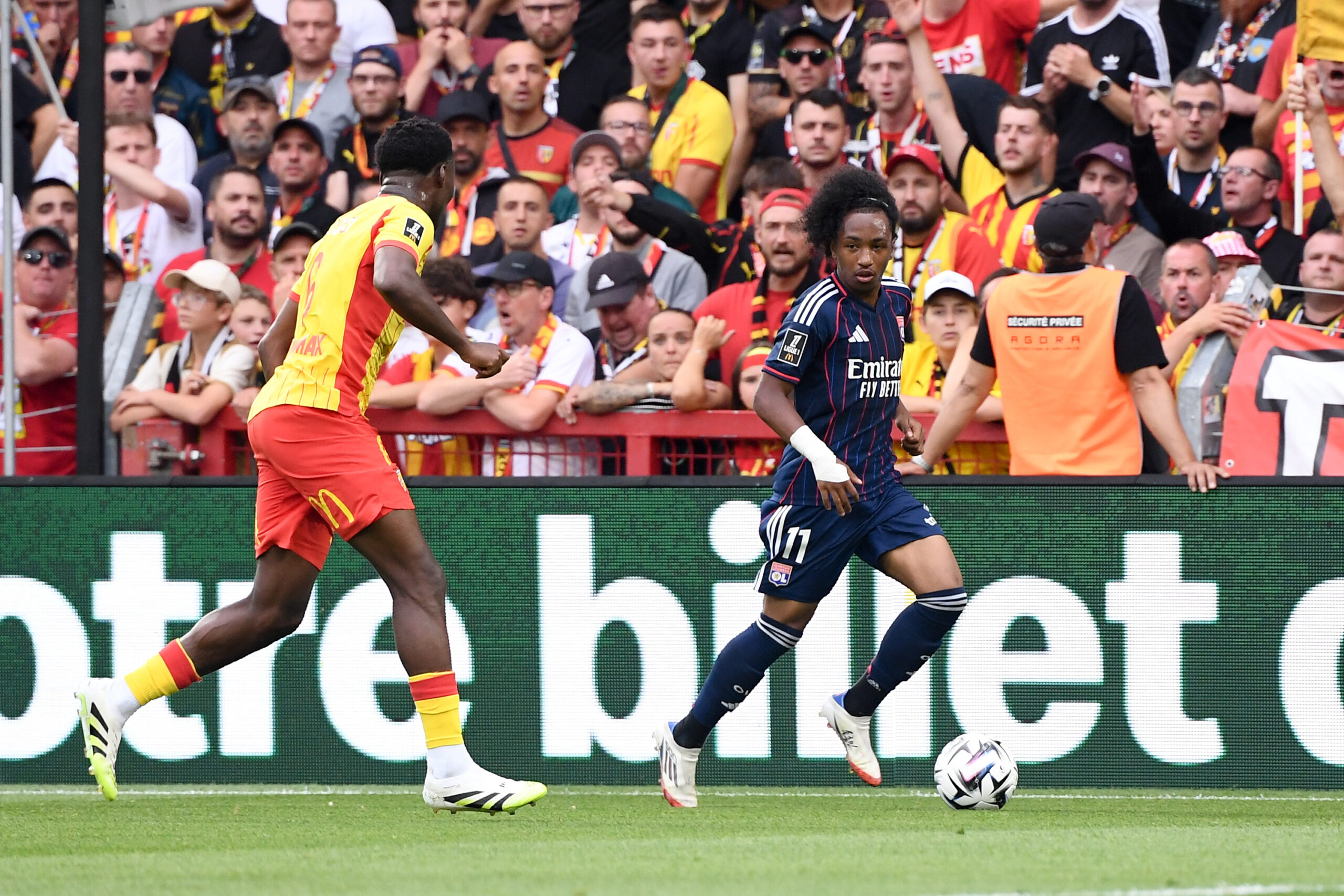Malick Fofana après la victoire de Lyon à Lens : «Dans le foot tout peut se passer [...] Mais pour l'instant je suis très content ici. »