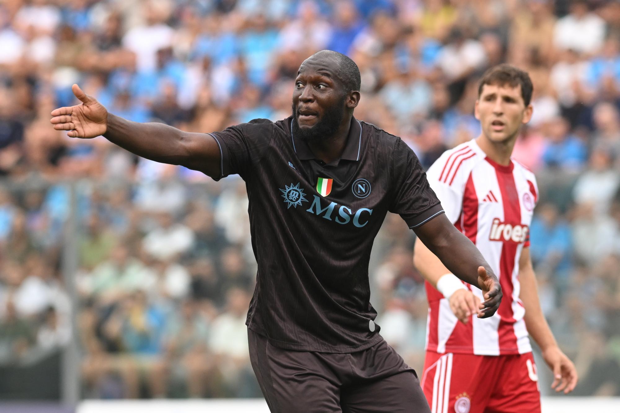 Naples : Blessé à la cuisse gauche, Romelu Lukaku sera éloigné des terrains pendant deux mois