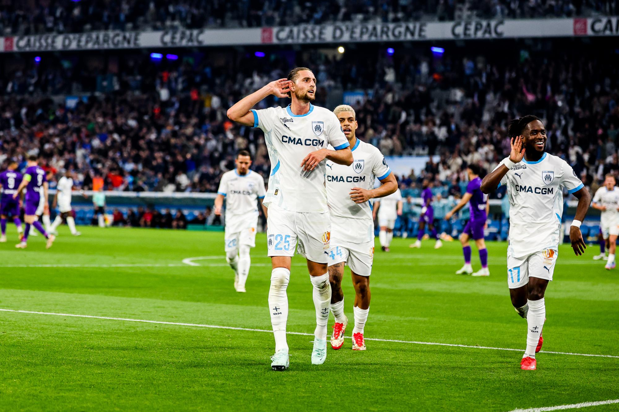 Adrien Rabiot et Jonathan Rowe absents de l'entraînement de l'Olympique de Marseille