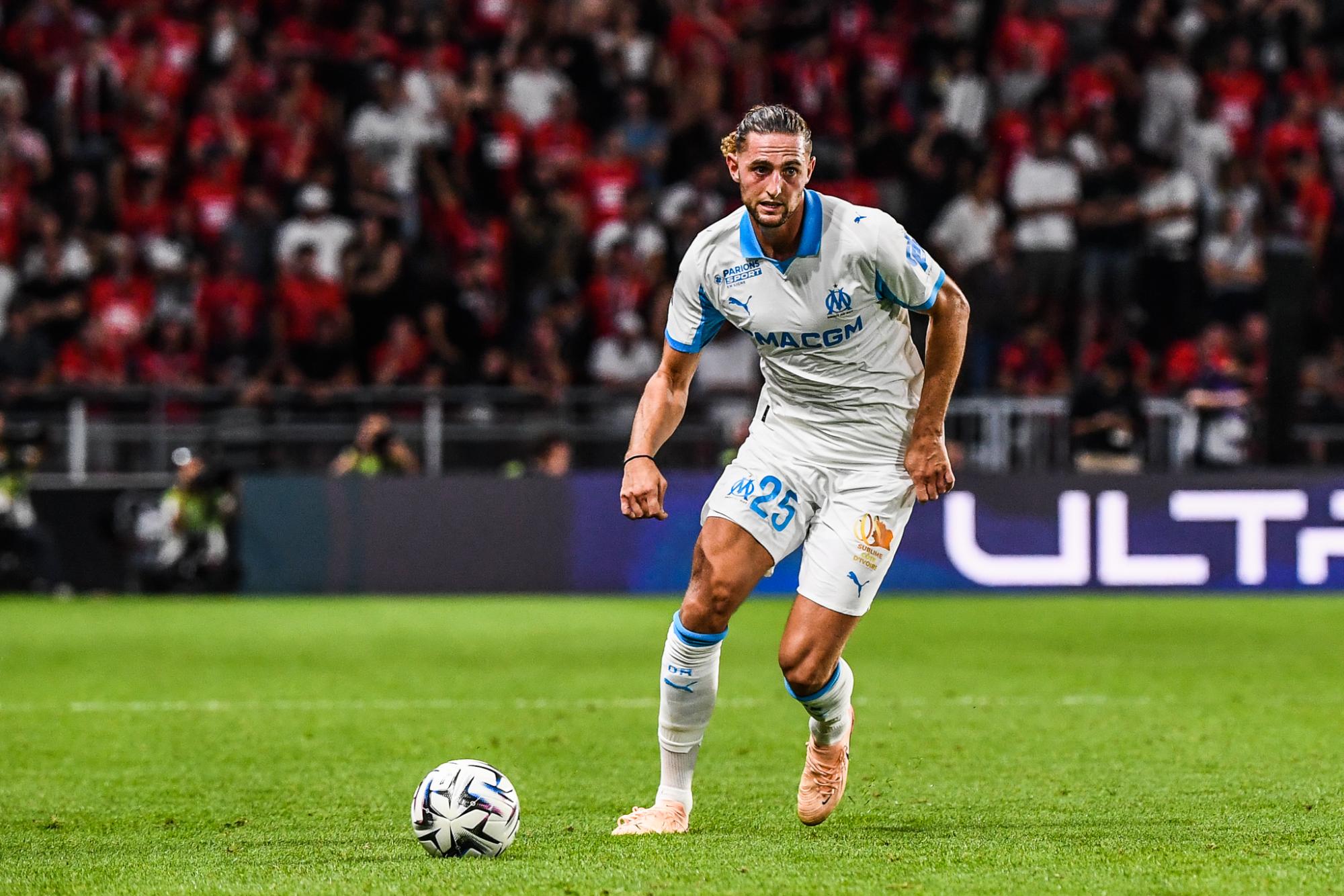 Mercato : l'OM confirme qu'Adrien Rabiot et Jonathan Rowe ont été placés sur la liste des transferts