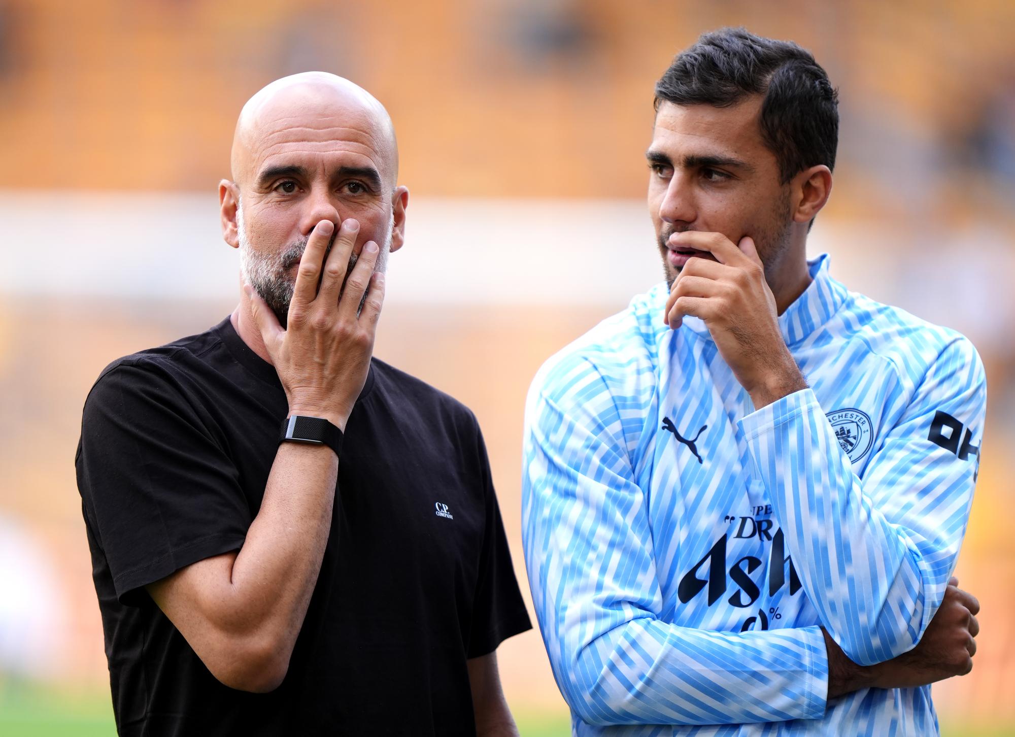 Pep Guardiola avant Manchester City-Tottenham : «/Rodri reste le meilleur joueur du monde/»