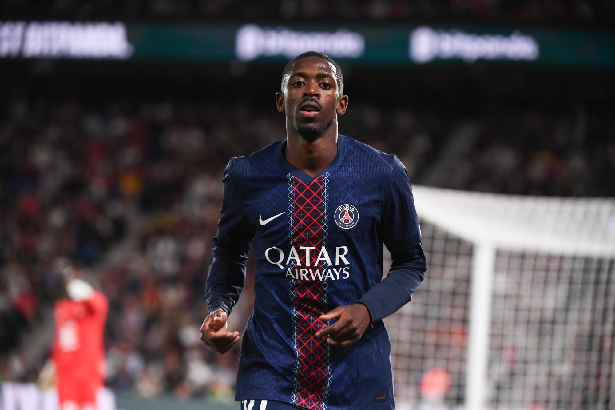 Le joueur du PSG Ousmane Dembélé s'exprime sur son statut de favori au Ballon d'or