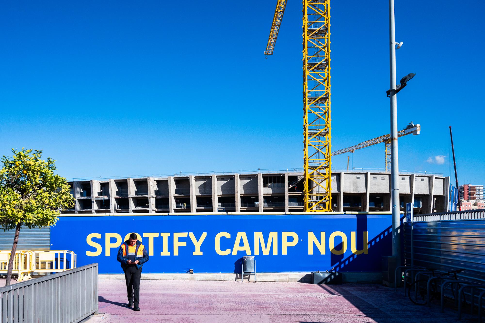 FC Barcelone : la police municipale est intervenue pour stopper le chantier du Camp Nou