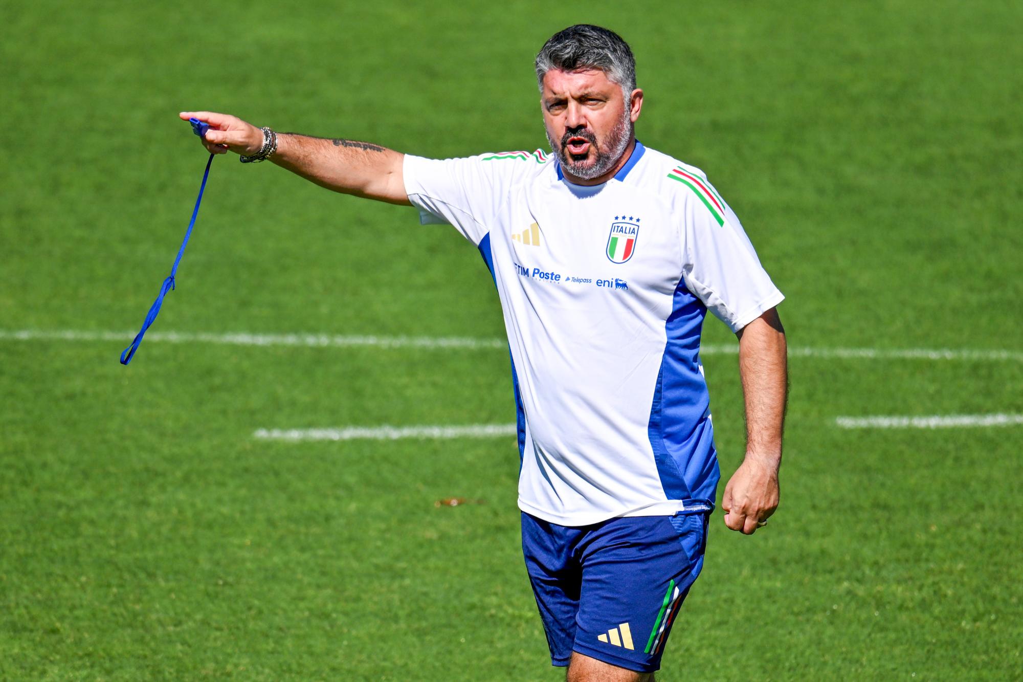 Gennaro Gattuso avant Italie-Estonie : «/Il faut penser à gagner, que ce soit propre ou sale/»