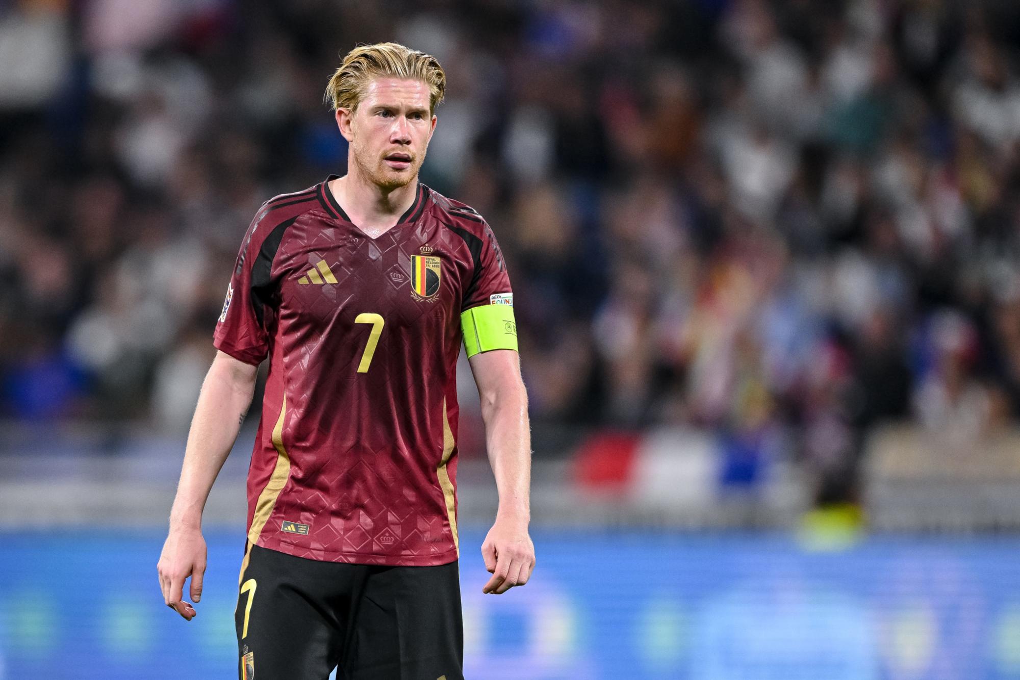 Belgique : Kevin De Bruyne «/comprend/» pourquoi il n'est plus capitaine de la Belgique