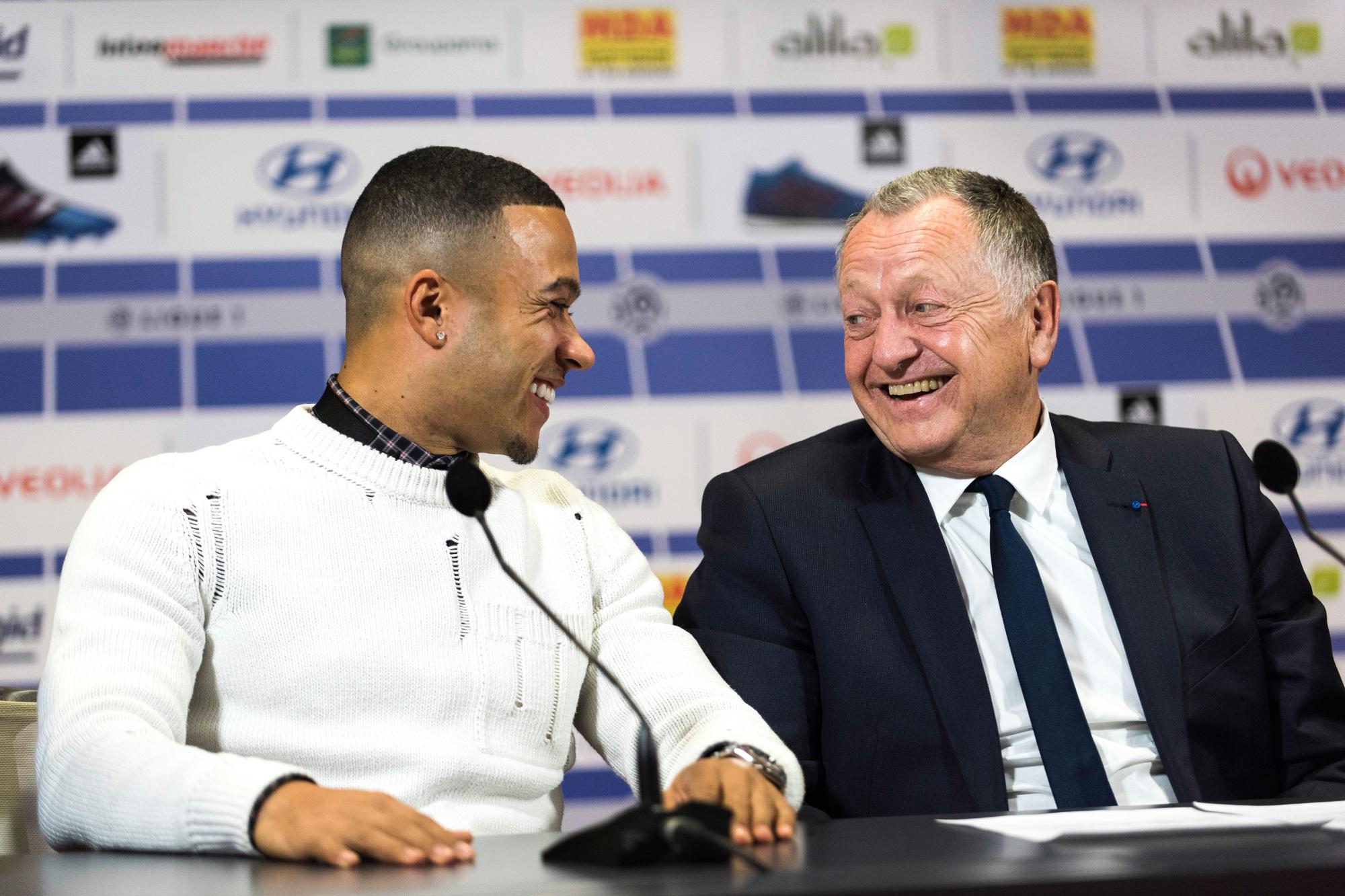 Jean-Michel Aulas rend hommage à Depay après son nouveau record