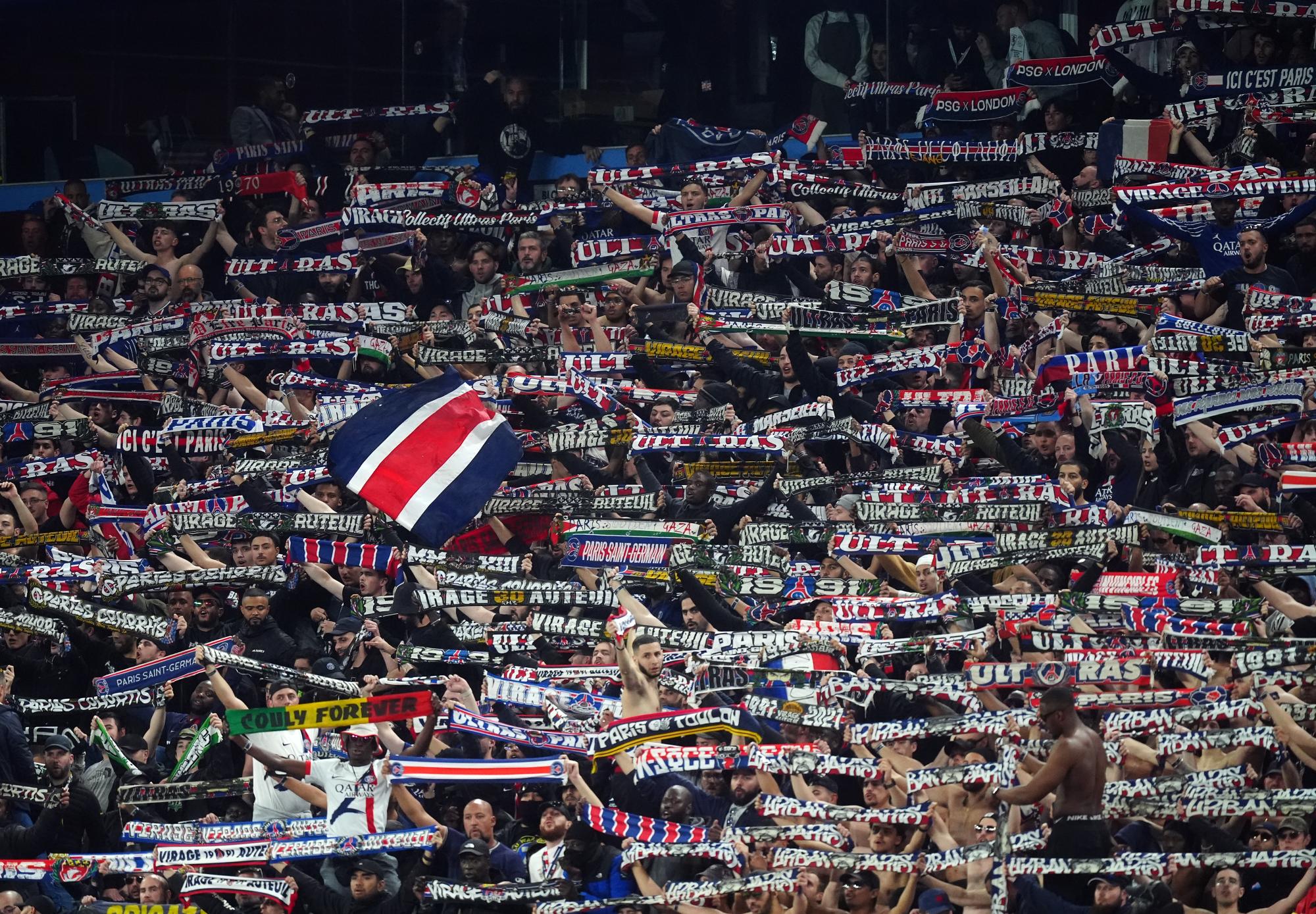 Les supporters du PSG interdits de déplacement à Marseille