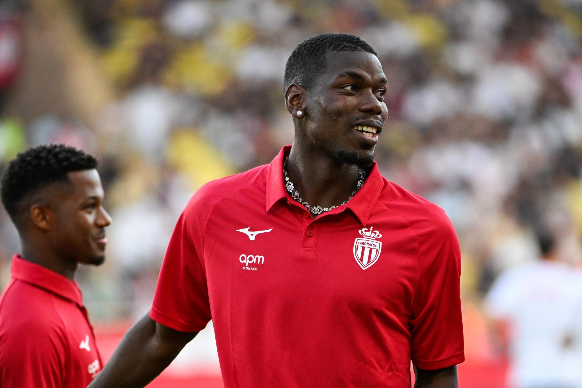Paul Pogba devrait rejouer avec l'AS Monaco après la prochaine trêve internationale selon Adi Hütter