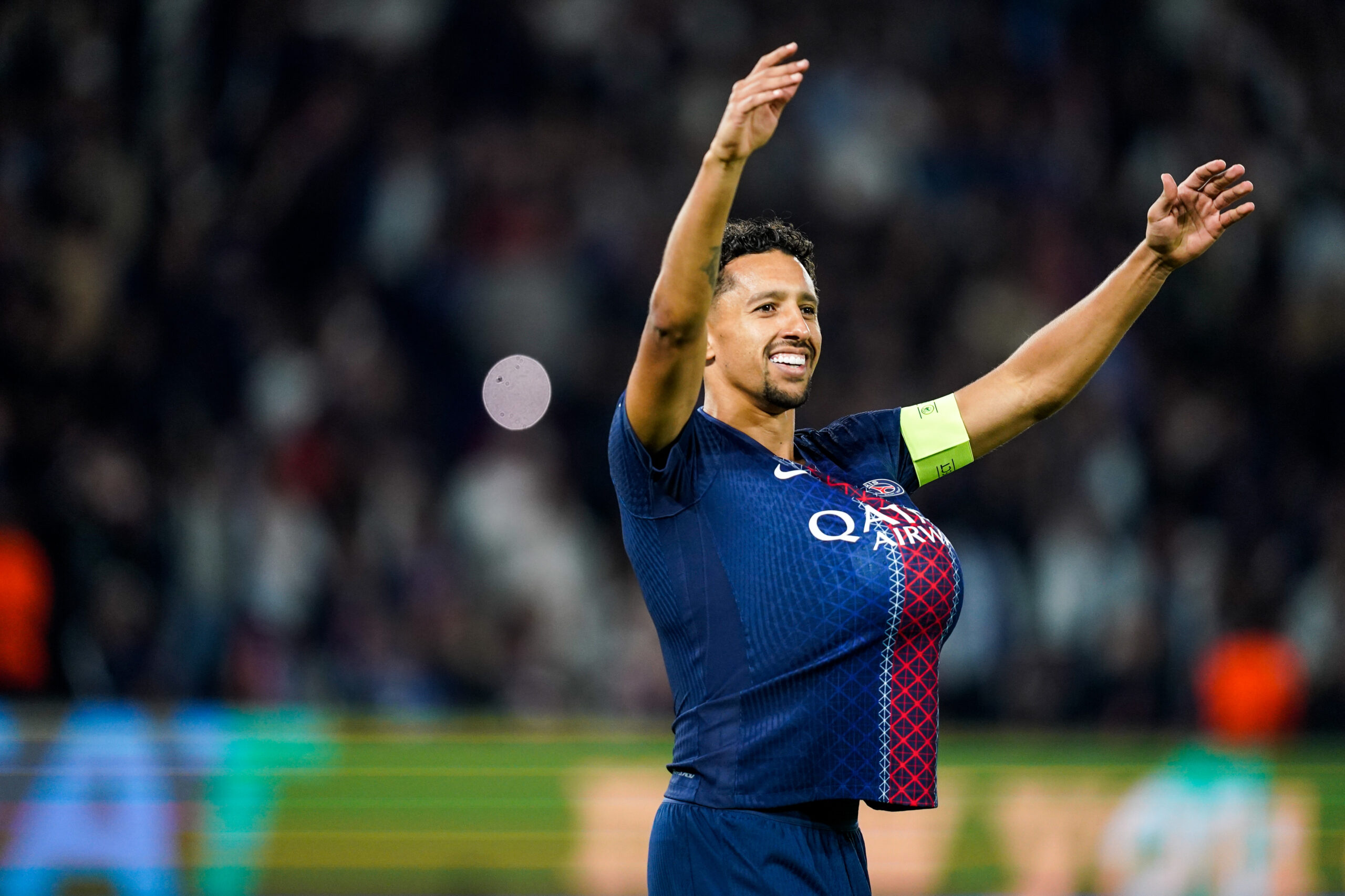 Le but de Marquinhos avec le PSG contre l'Atalanta en vidéo