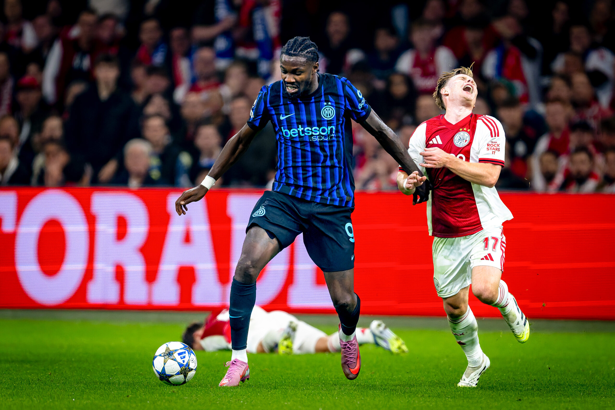 L'Inter Milan retrouve la Ligue des champions par une victoire contre l'Ajax
