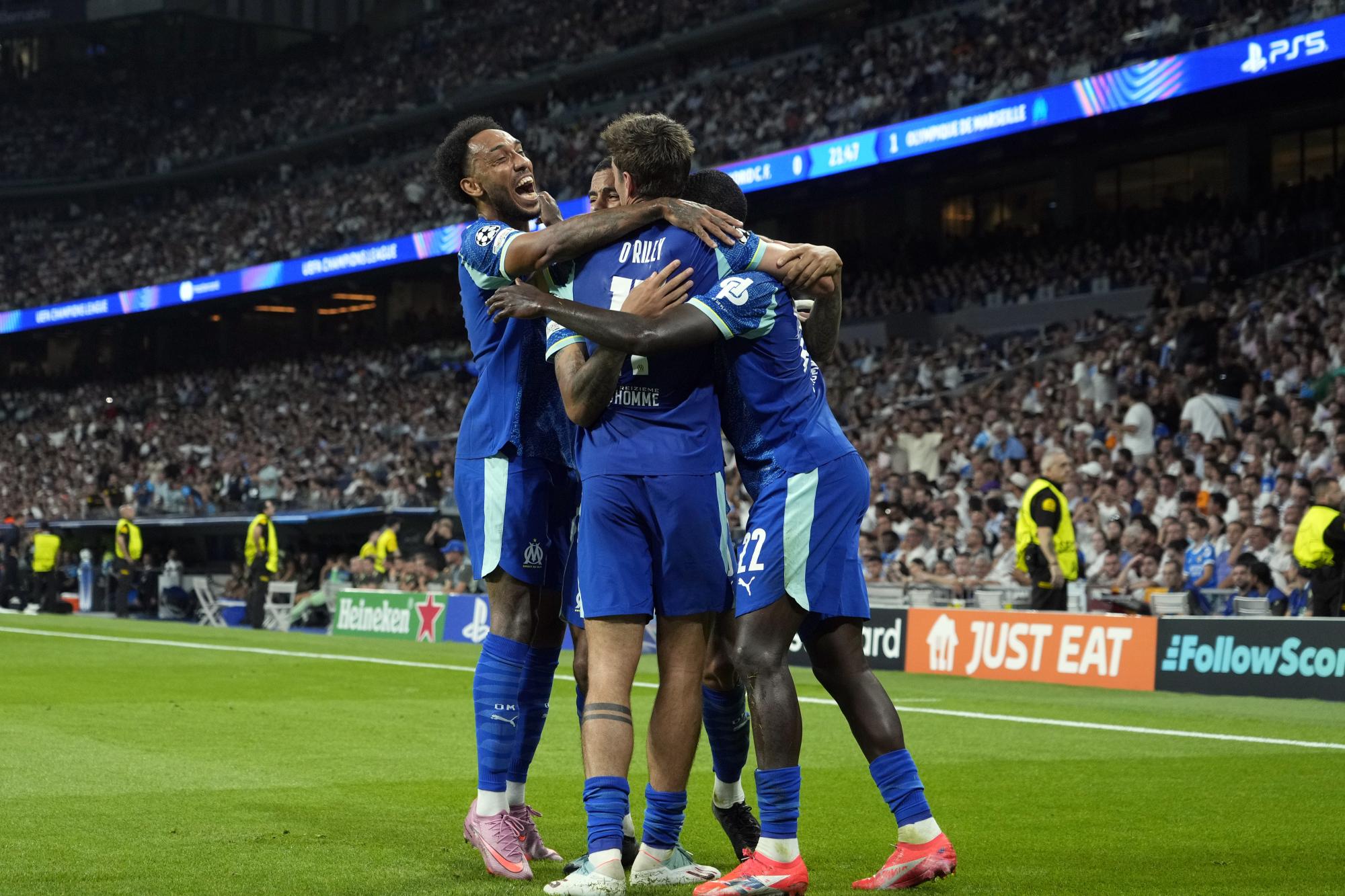 Real Madrid-OM : record d'audience pour un match de phase de ligue en Ligue des champions