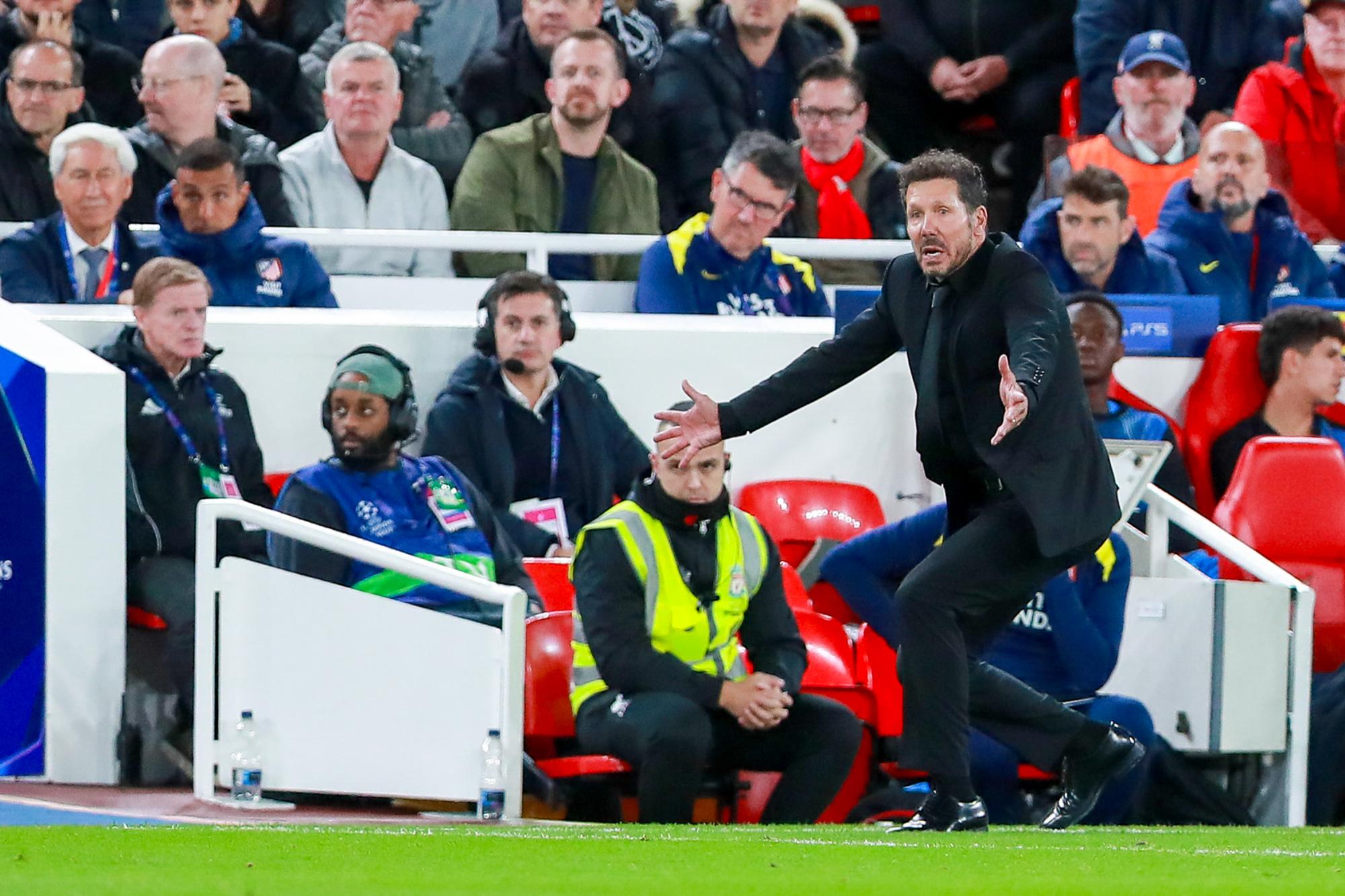 Diego Simeone revient sur son coup de sang à Liverpool