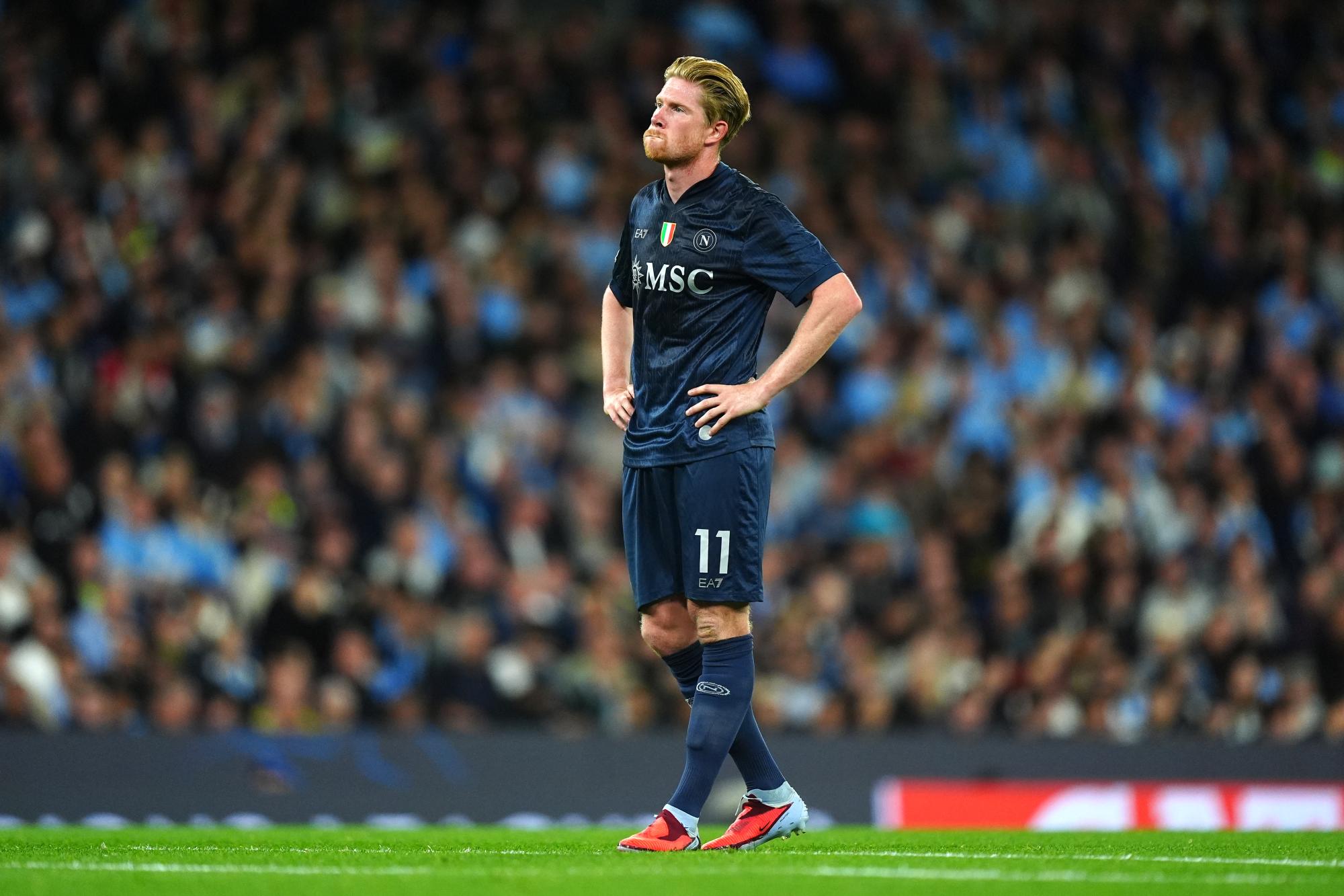 Ligue des champions - De Bruyne sorti dès la 26e minute pour son retour à City
