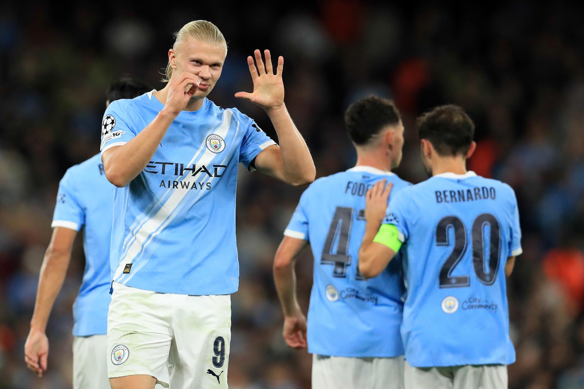 Manchester City maîtrise Naples, Erling Haaland historique en Ligue des champions