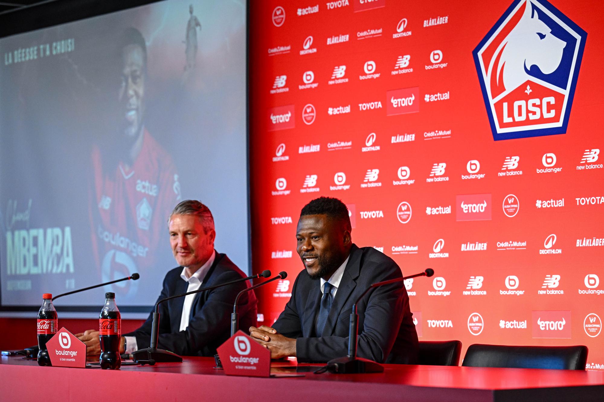 Lille : recruté cet été après un passage avorté à l'Olympique de Marseille, Chancel Mbemba remercie Olivier Létang