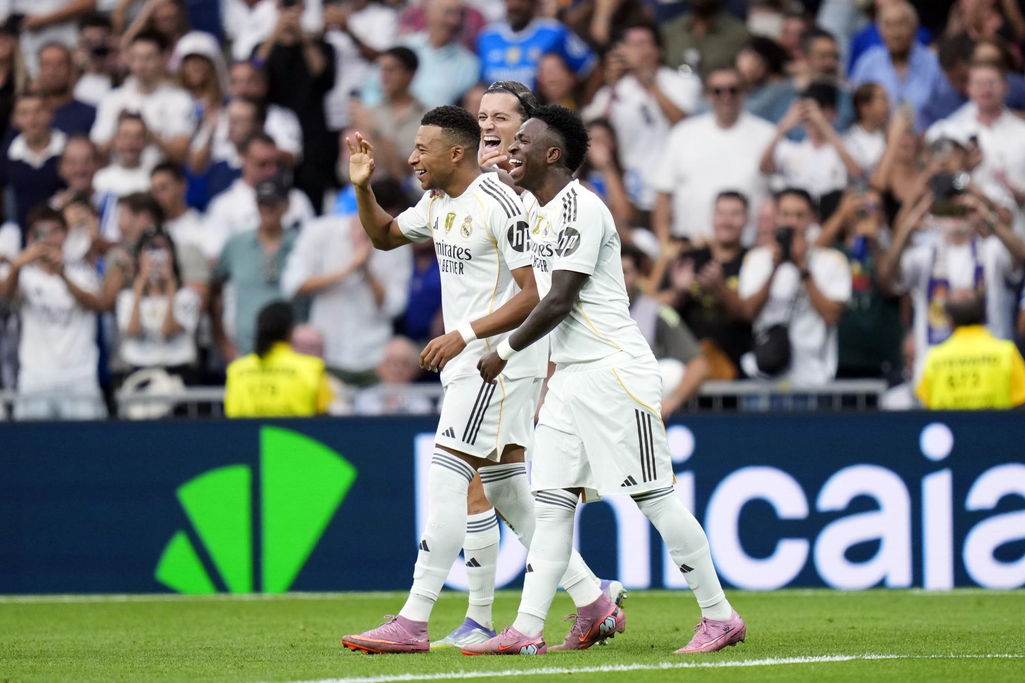 Liga : Le Real Madrid enchaîne face à l'Espanyol, Mbappé de nouveau buteur