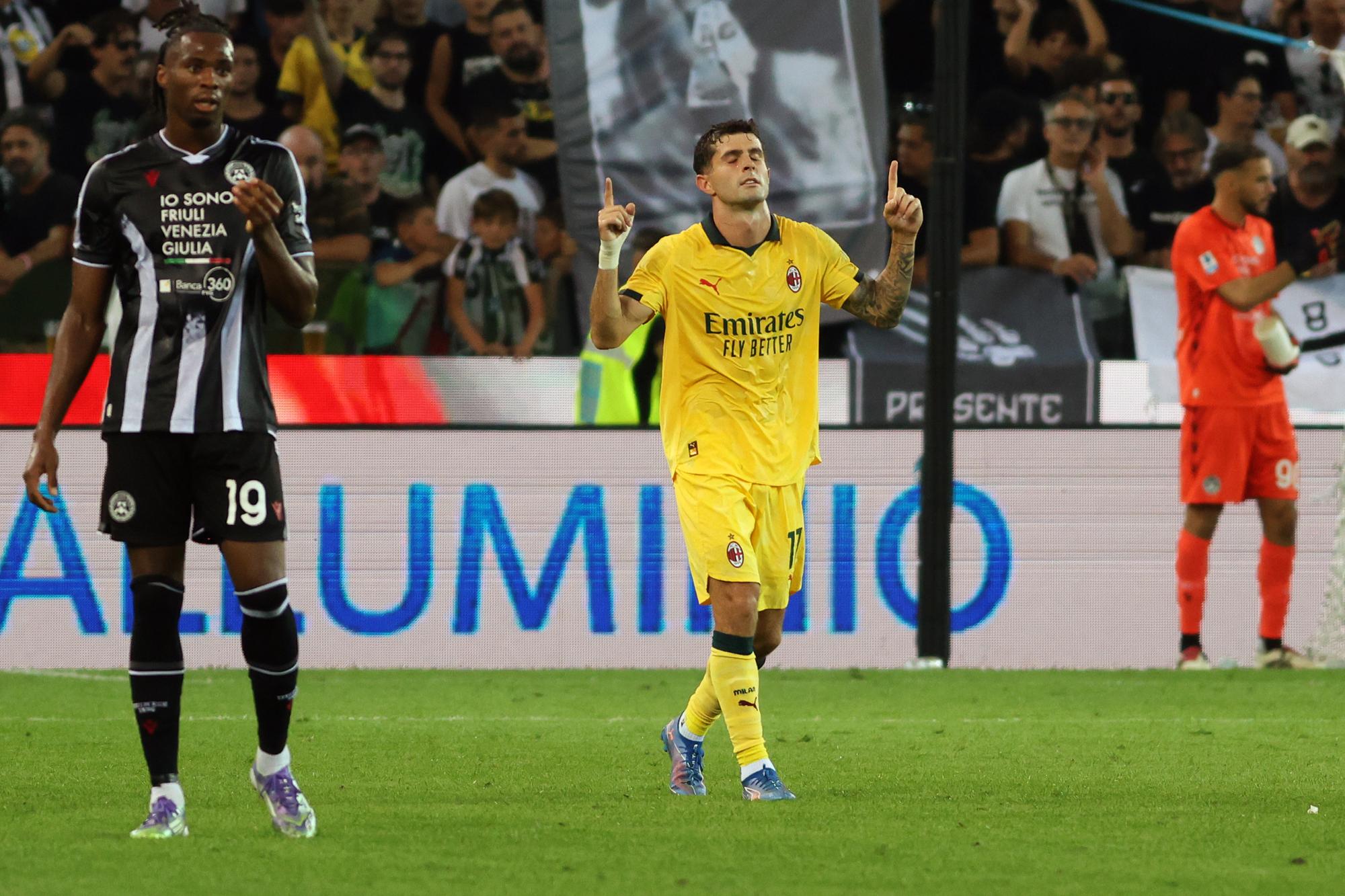 Serie A : L'AC Milan en balade à Udine