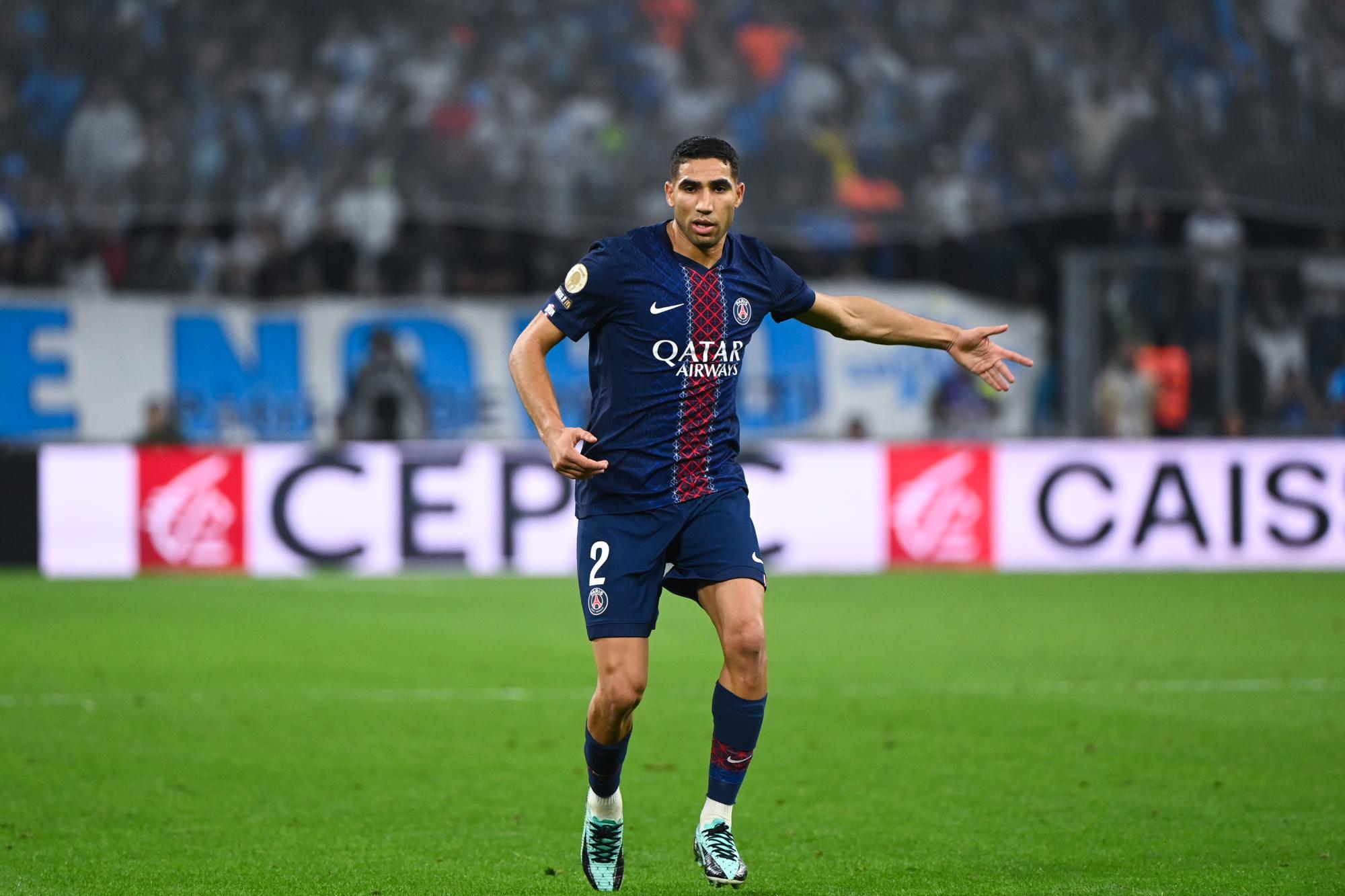 Quand Achraf Hakimi et Nuno Mendes se chamaillent avec le public du Vélodrome après OM-PSG