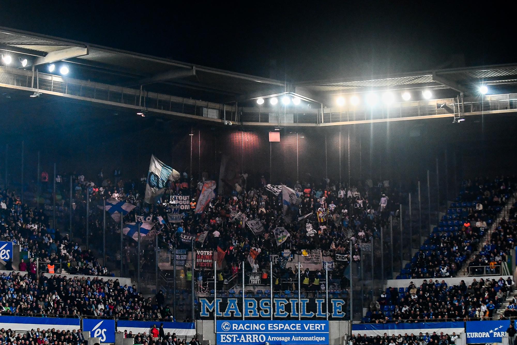 Ligue 1 : De nombreuses restrictions pour les supporters marseillais à Strasbourg