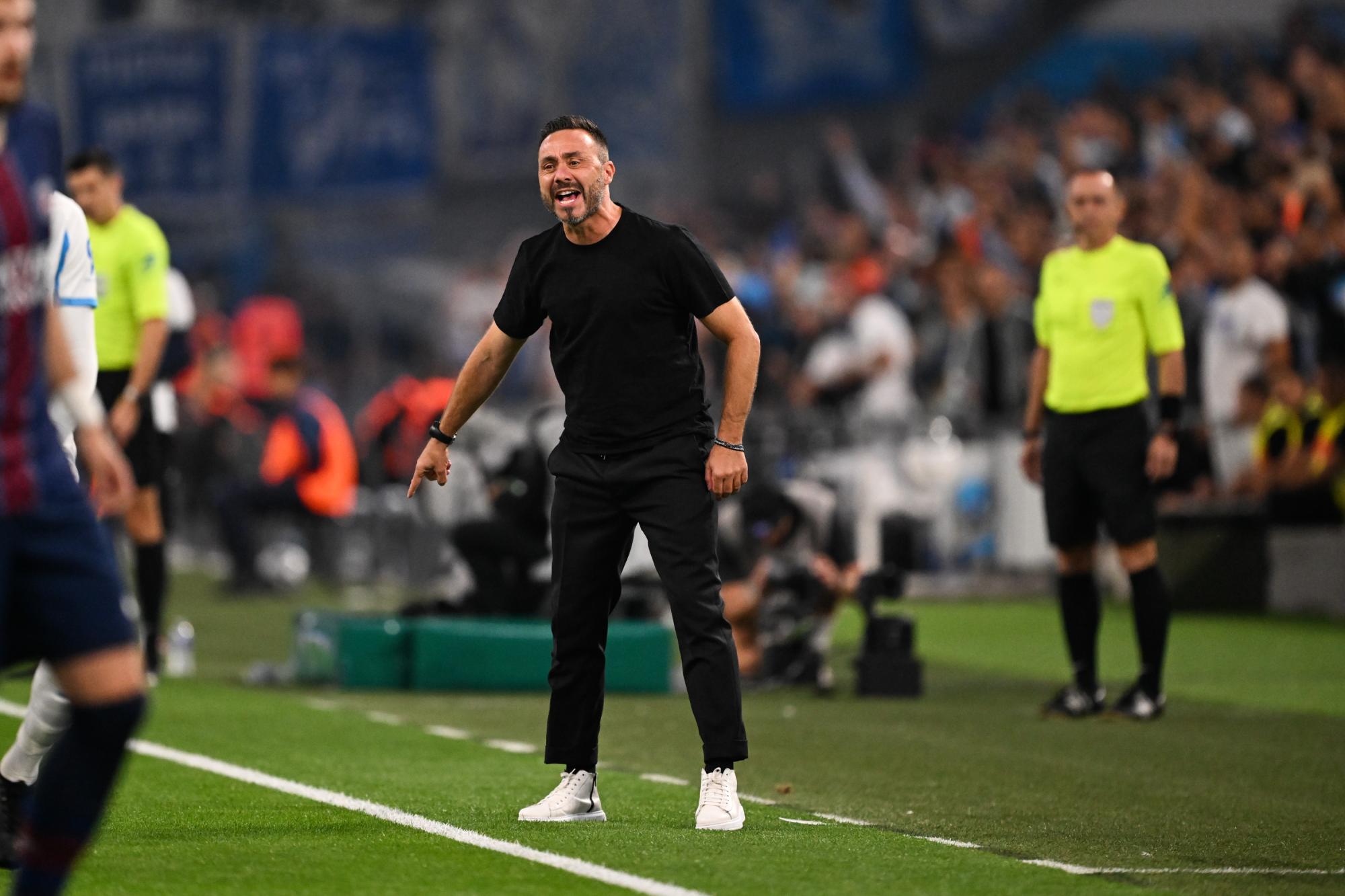 OM : Roberto De Zerbi reconnaît son erreur après son expulsion contre le PSG