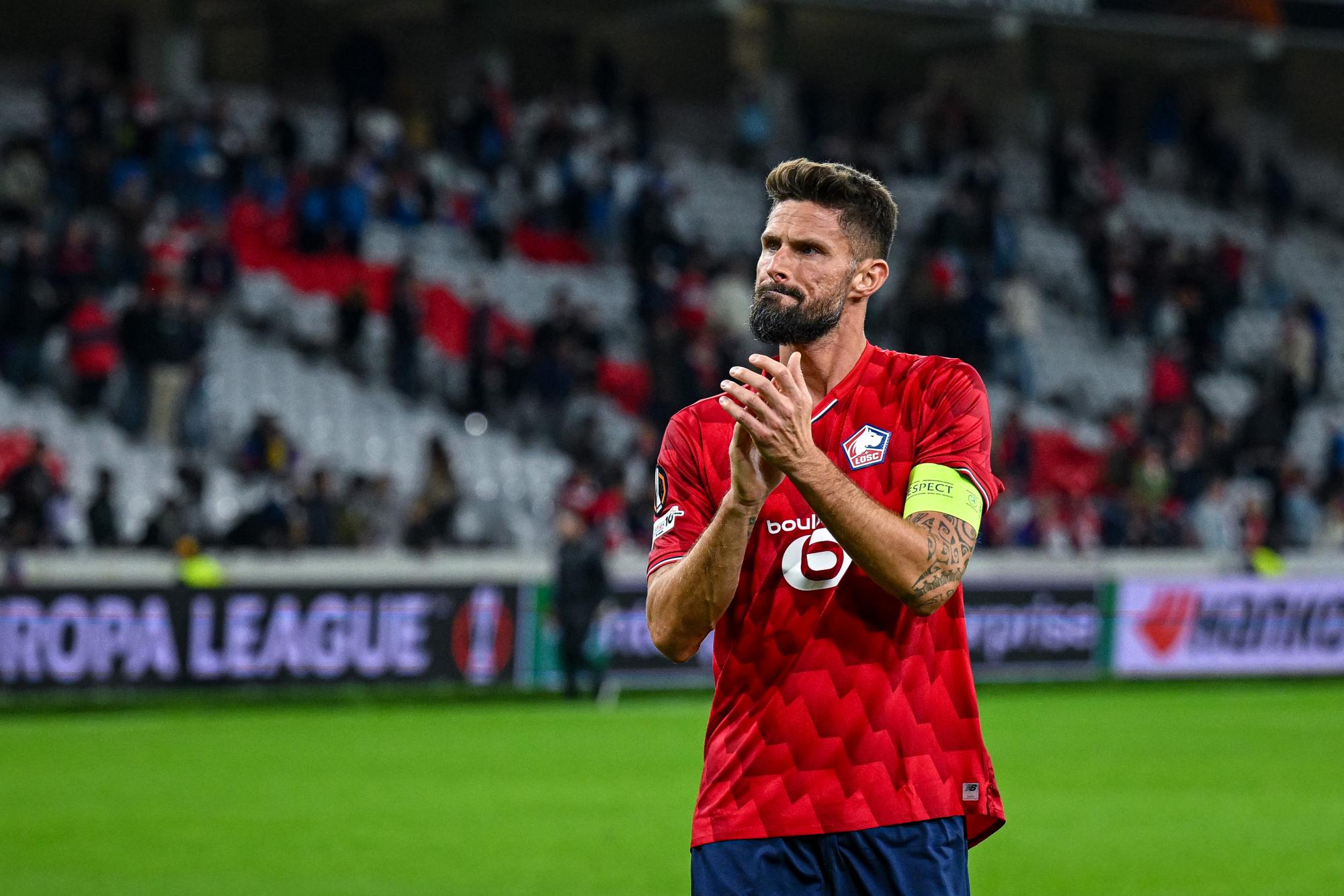 Ligue Europa : Sauveur de Lille contre Brann, Olivier Giroud devient le buteur français le plus âgé de l'histoire des Coupes d'Europe