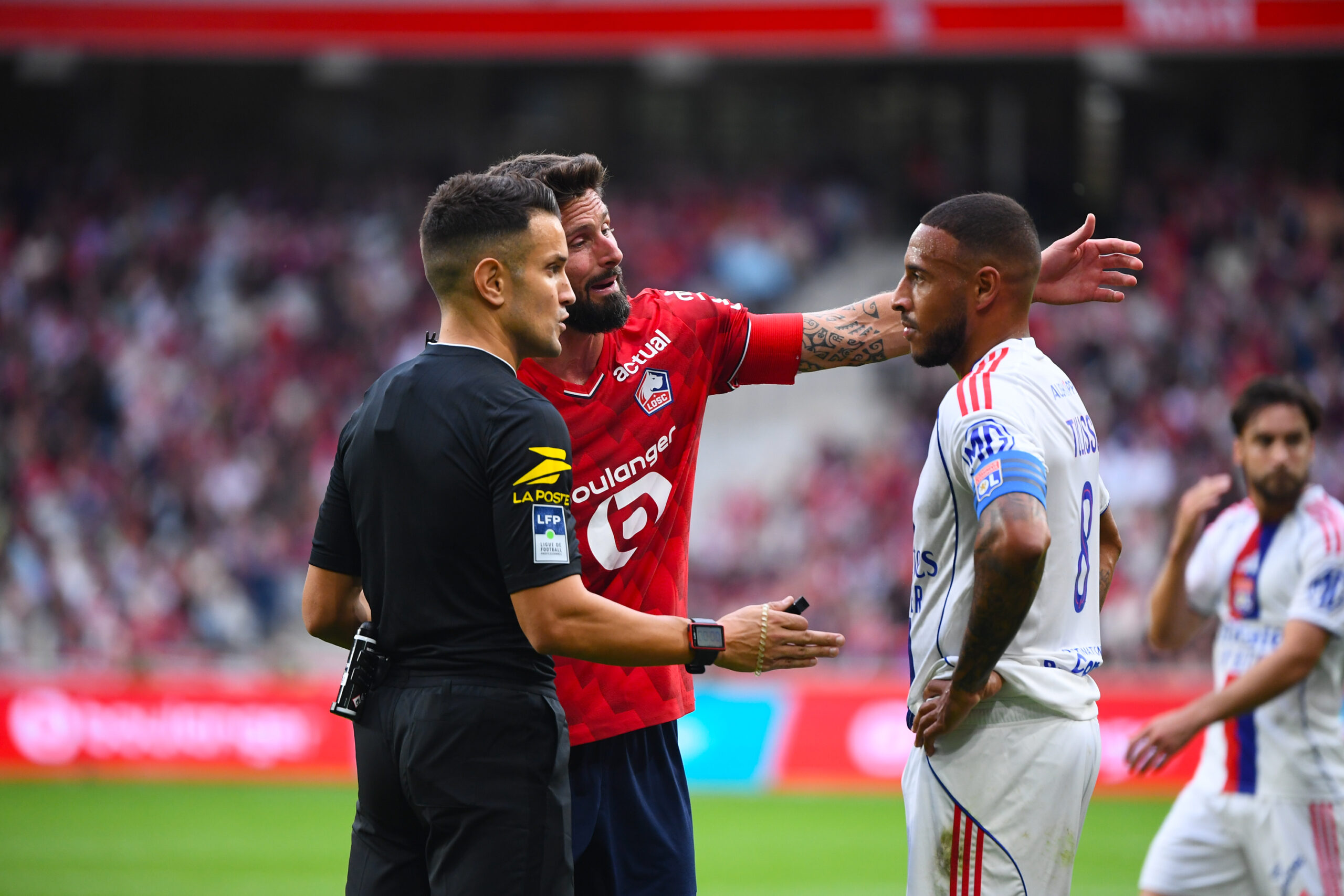 Il n'y avait pas penalty pour Lille contre l'OL