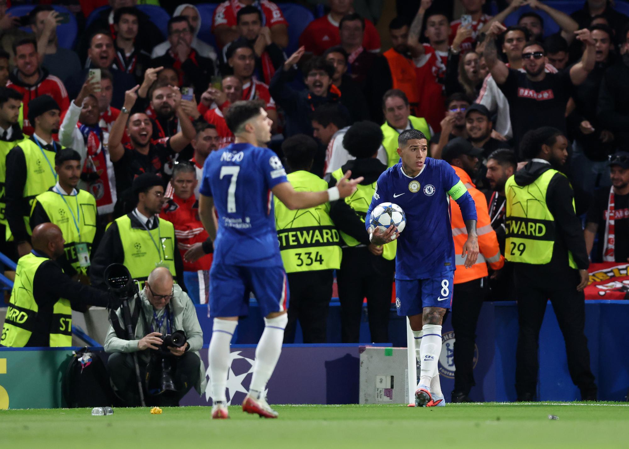 Ligue des champions - La soirée mouvementée du milieu de Chelsea Enzo Fernández