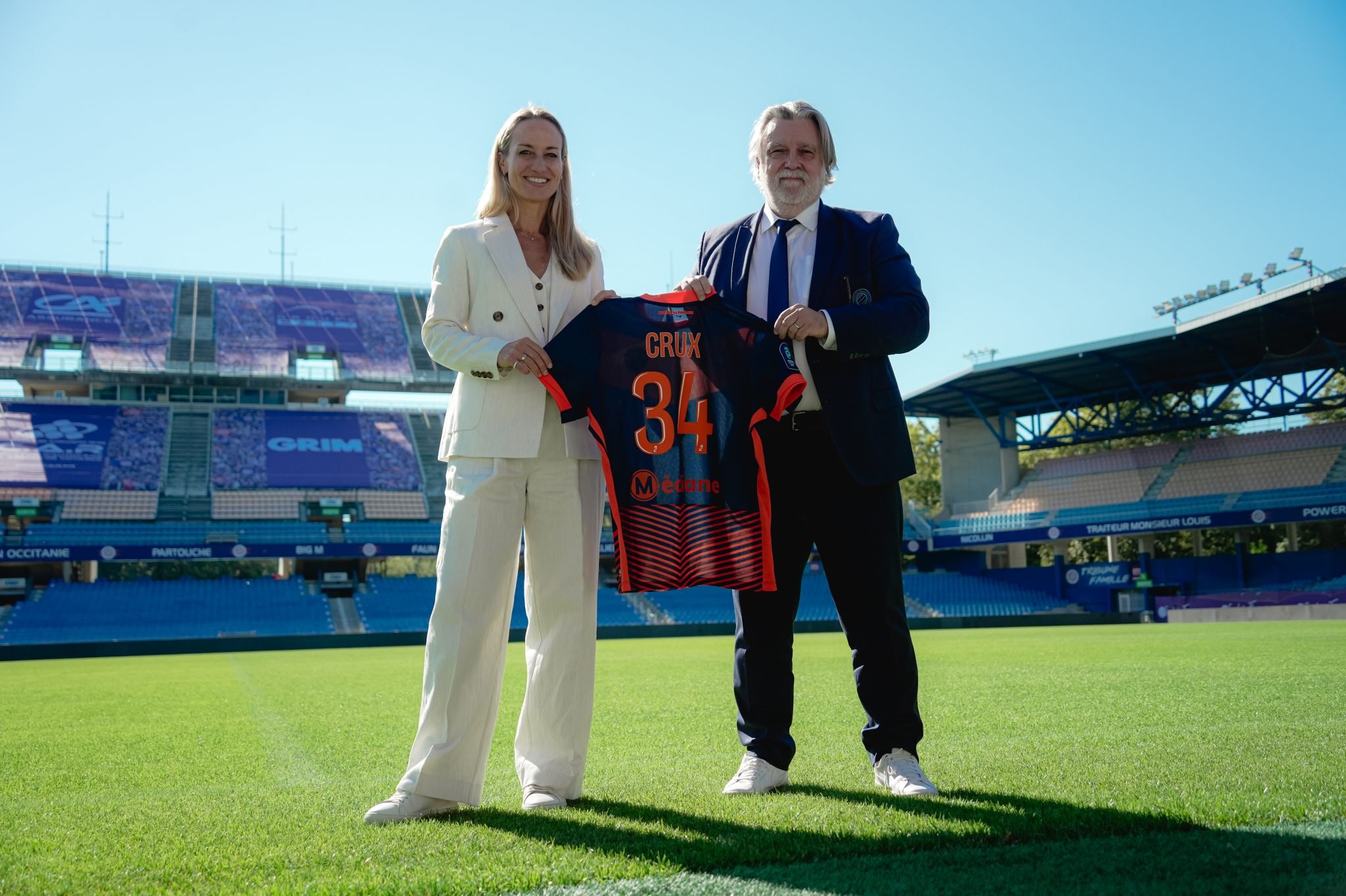 La section féminine du Montpellier HSC a été racheté par Crux Football