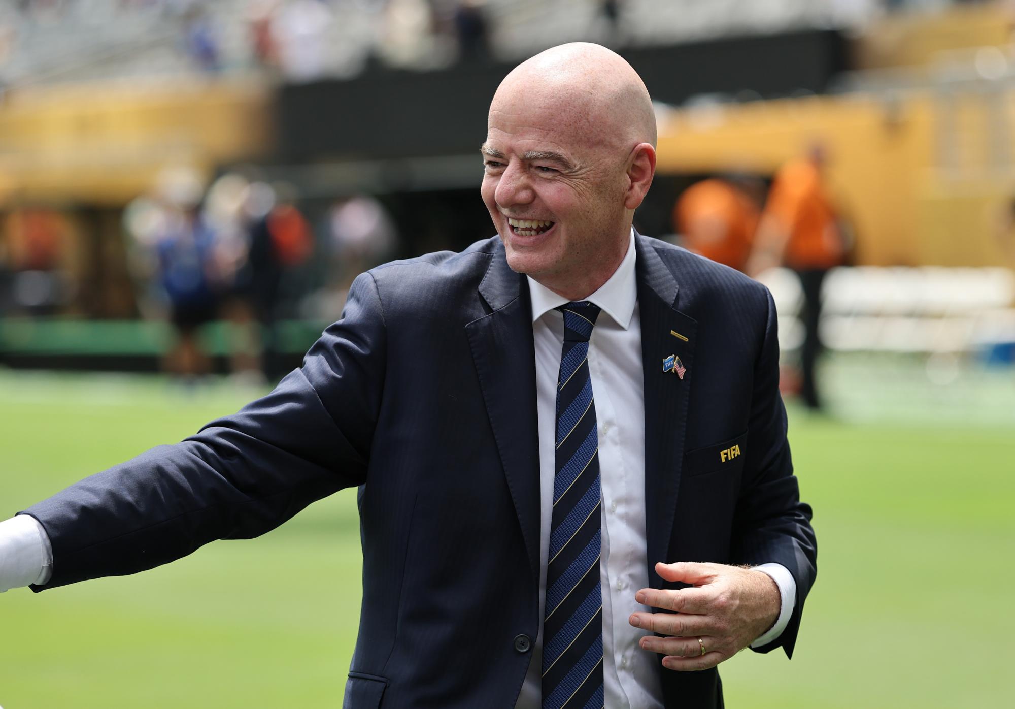 Gianni Infantino : « La FIFA ne peut résoudre les problèmes géopolitiques »