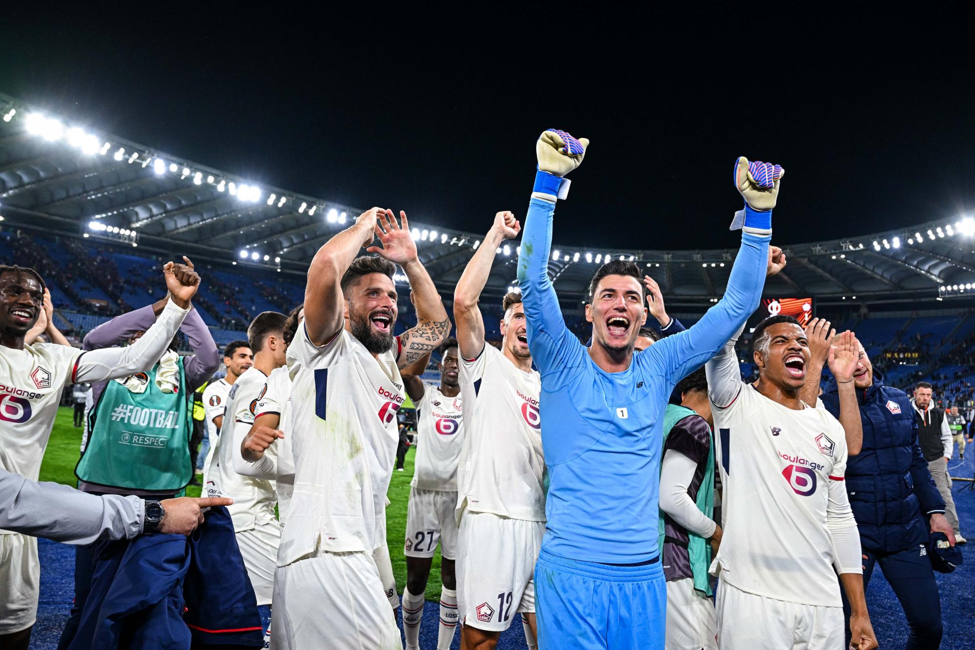 Ligue Europa : Berke Özer (Lille), trois arrêts pour l'éternité à Rome
