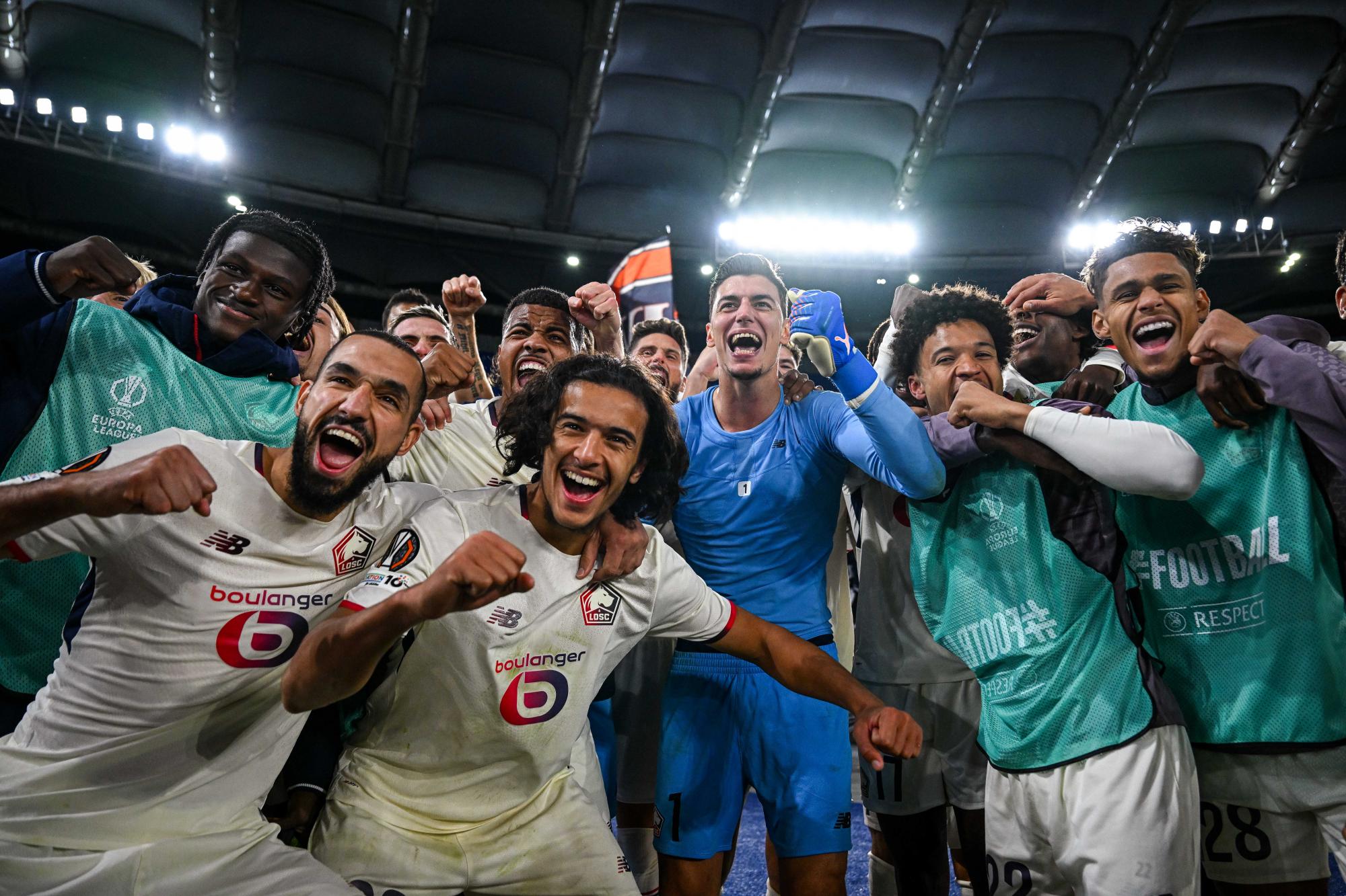 Ligue Europa : les tops et les flops de Roma-Lille