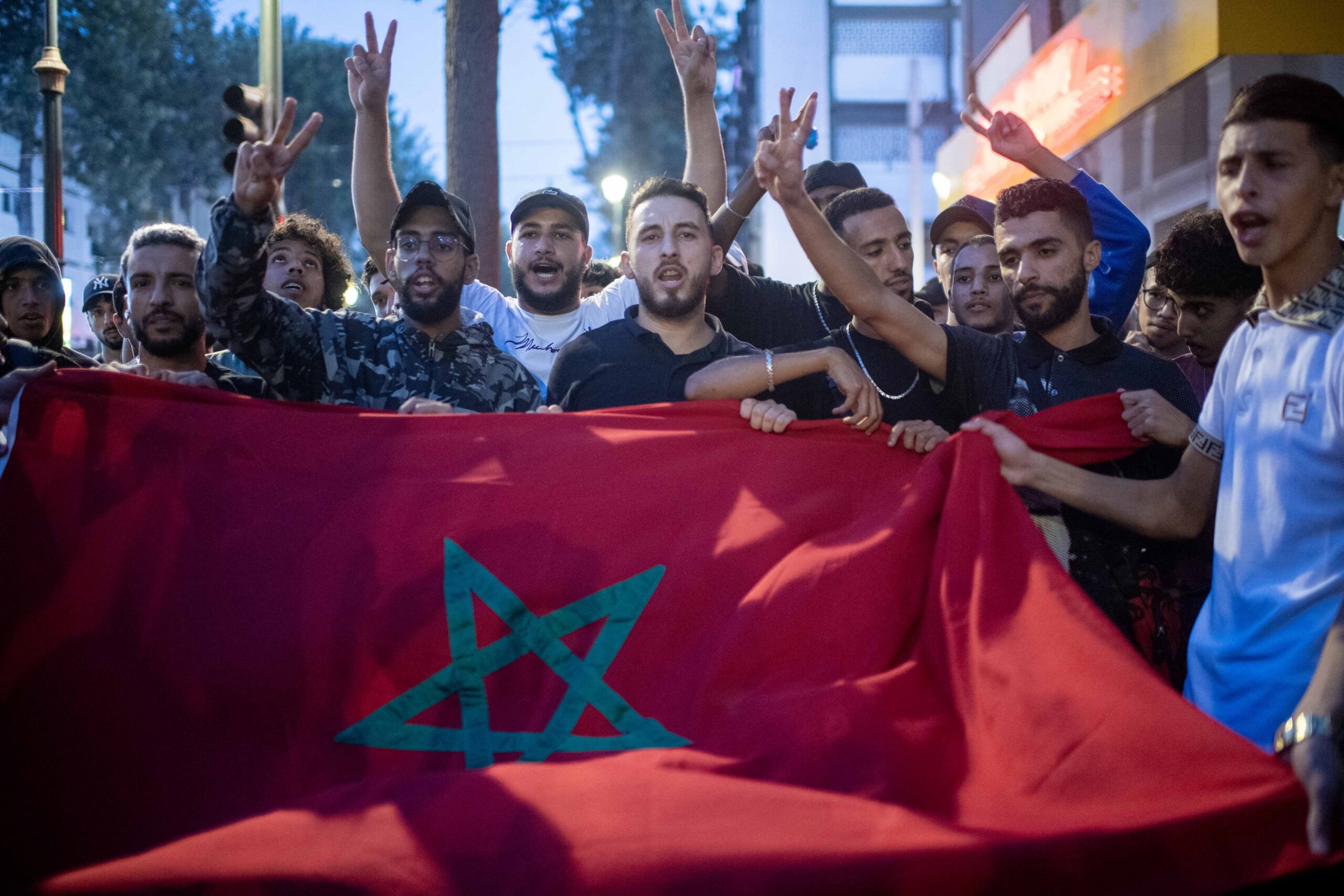 Au Maroc, le foot au coeur des manifestations contre le gouvernement