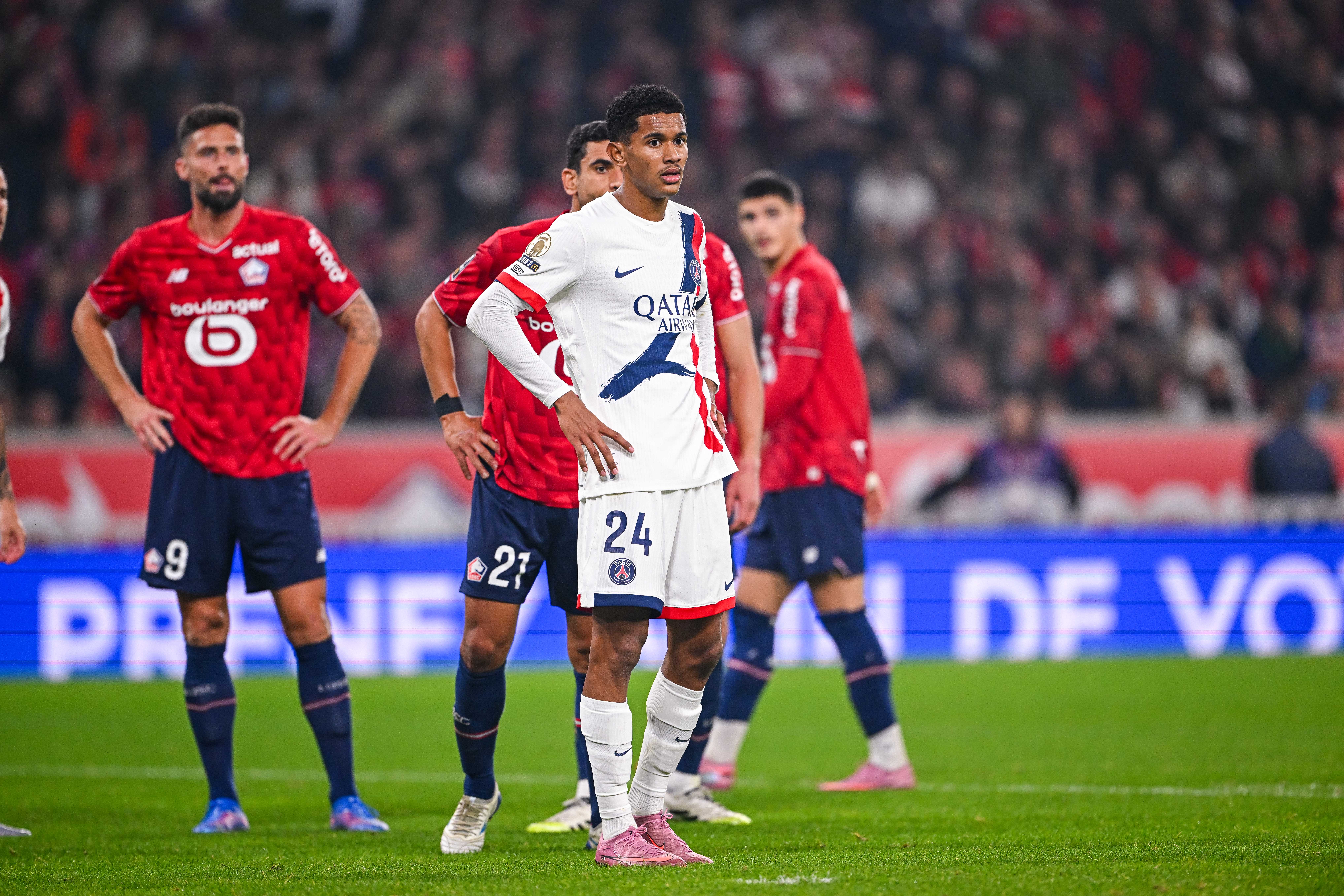 Malgré un merveilleux coup franc de Nuno Mendes, Ethan Mbappé Mbappé joue un mauvais coup au PSG