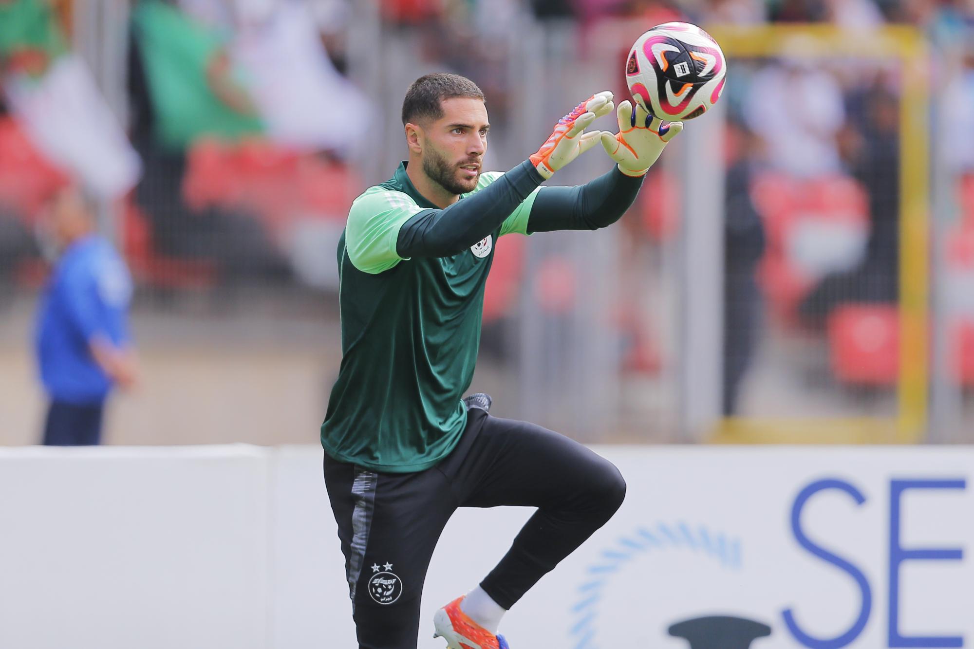 Luca Zidane titulaire pour la première fois avec l'Algérie