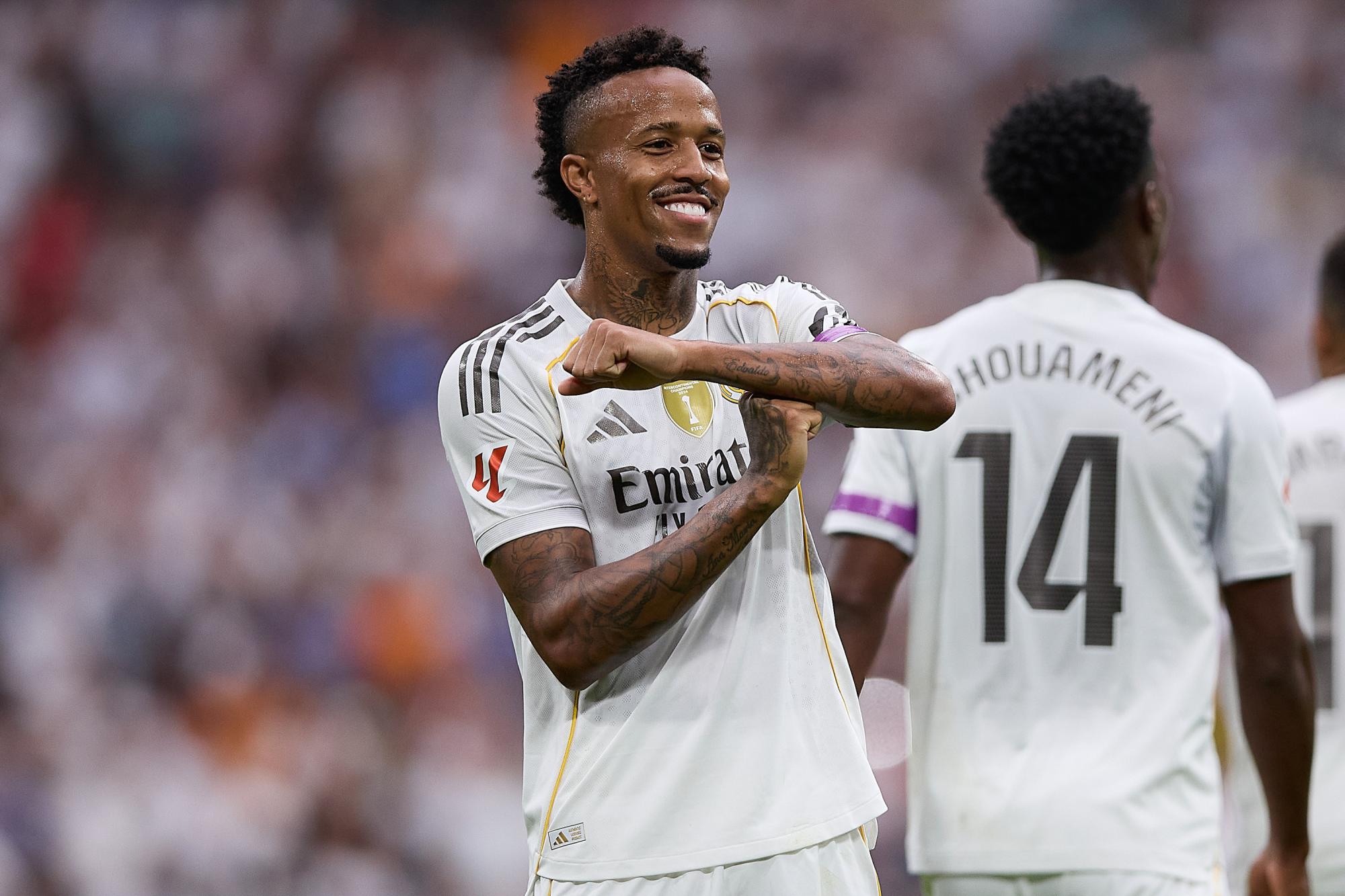 La femme de Eder Militão impressionne au footvolley