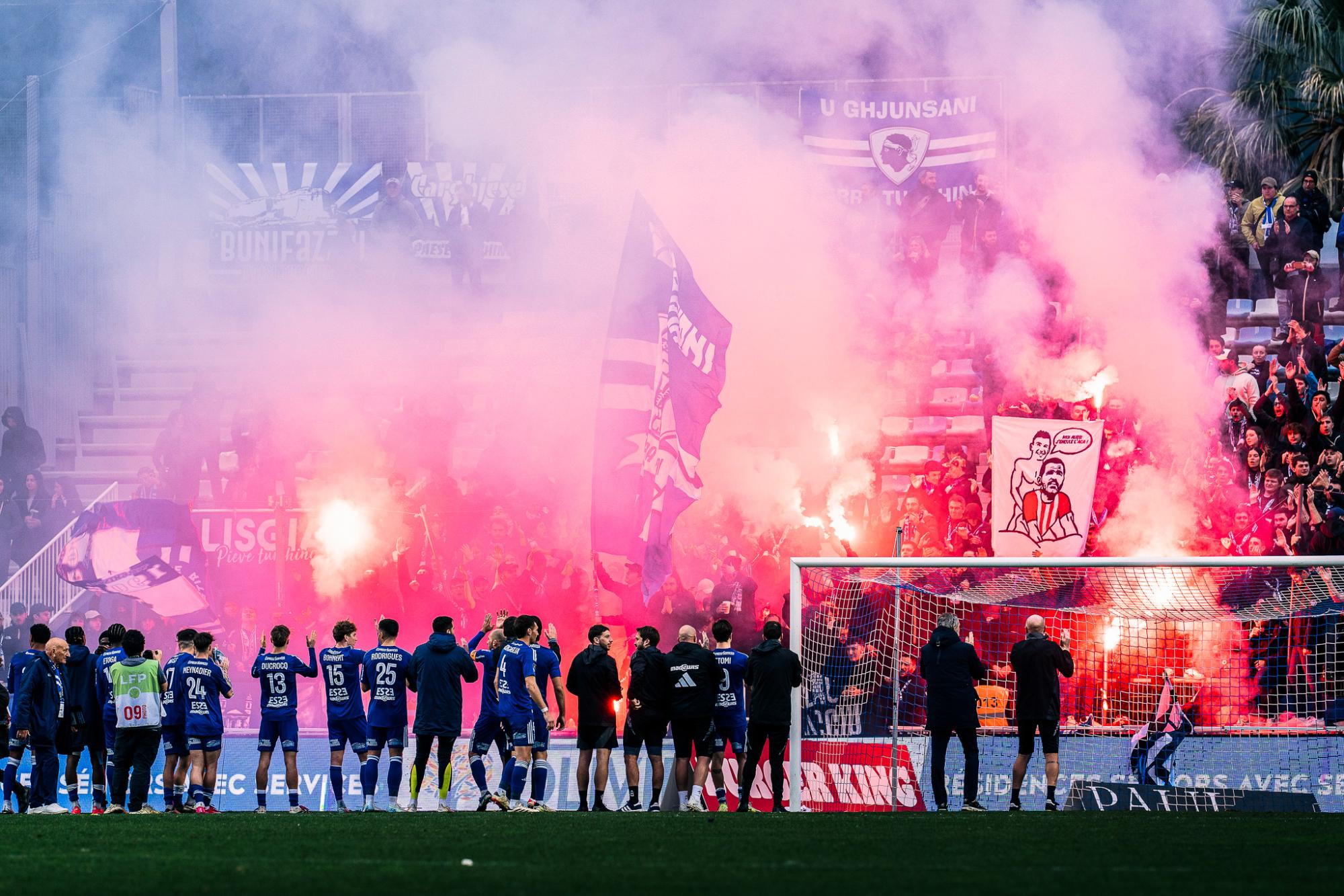 Un homme en détention provisoire après les incidents survenus lors de Bastia-Red Star