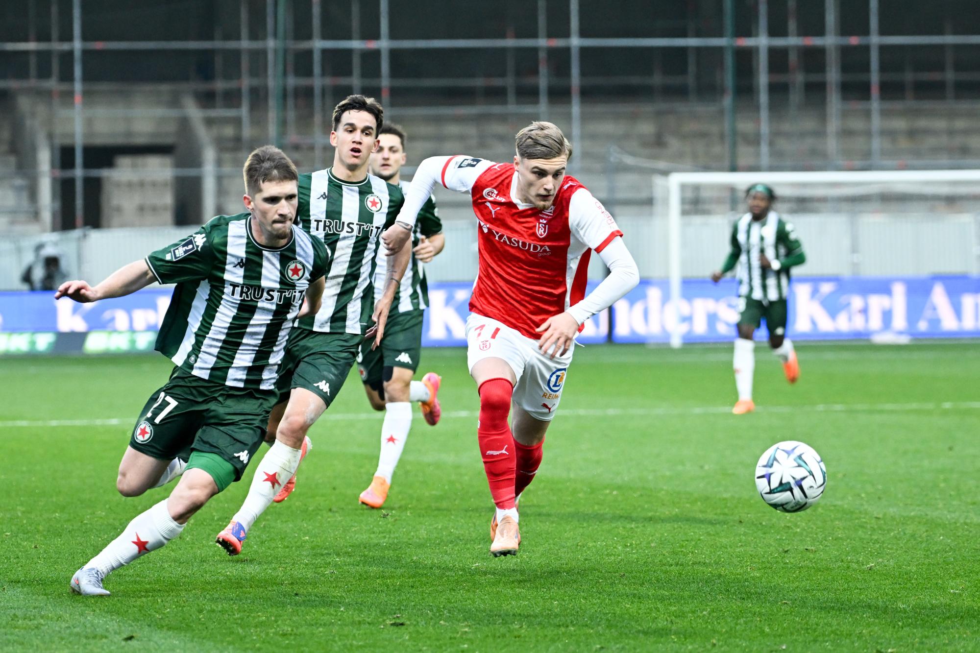 Ligue 2 : Le Red Star et Reims se neutralisent, Montpellier loupe le coche